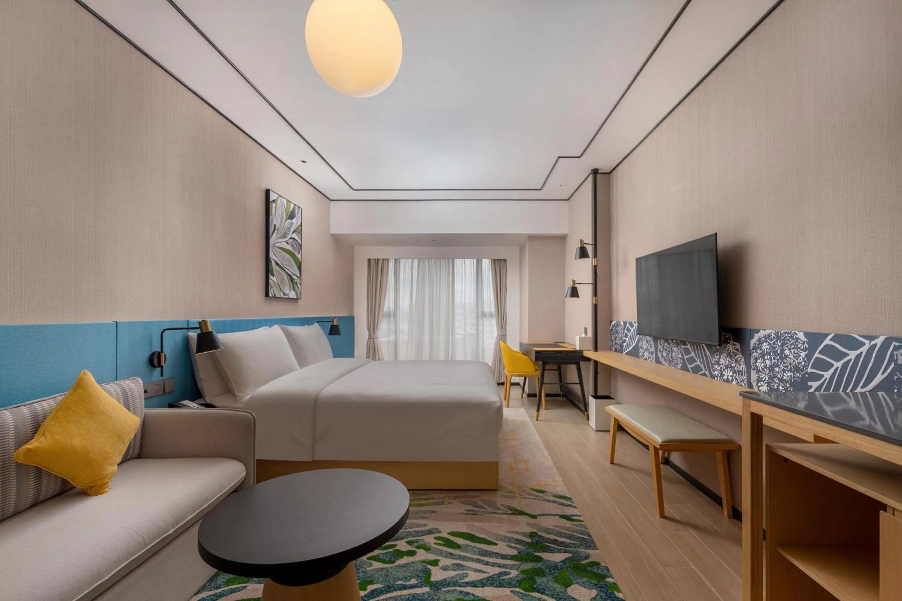 Bed in Hilton Garden Inn Guangzhou Airport Aerotropolis - Free shuttle to Airport