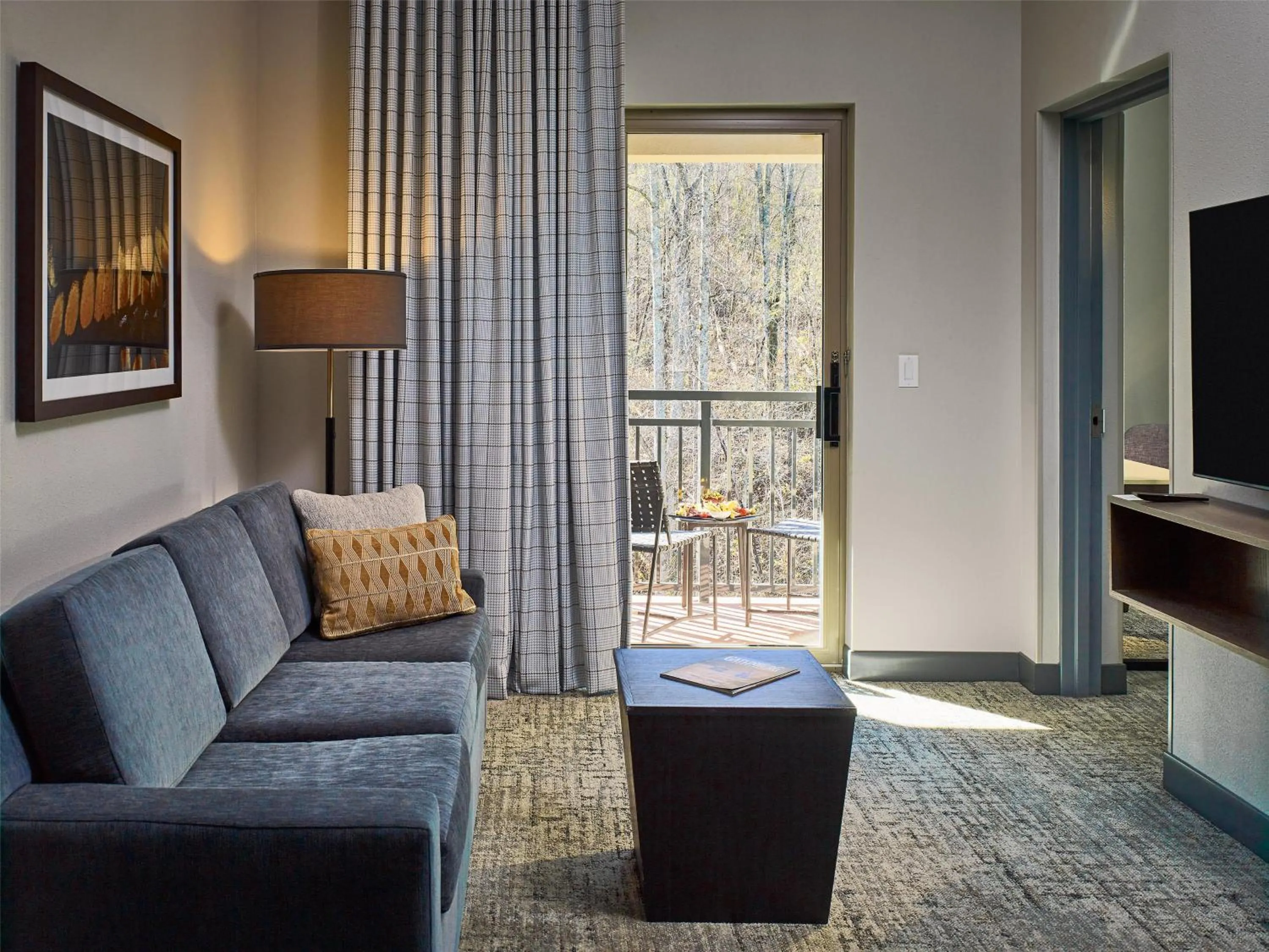 Living room in Embassy Suites By Hilton Gatlinburg Resort