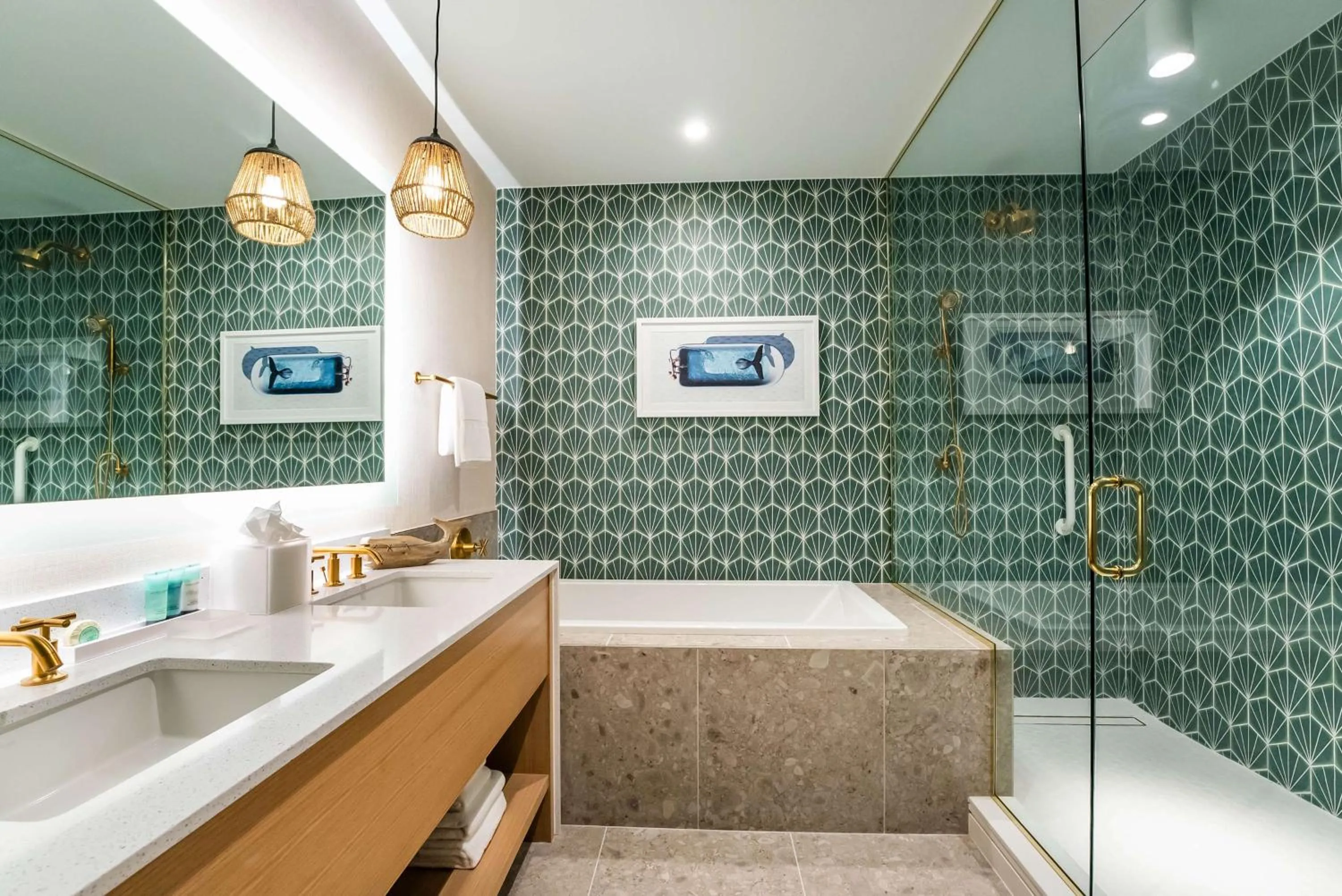 Bathroom in Embassy Suites By Hilton Orlando Sunset Walk