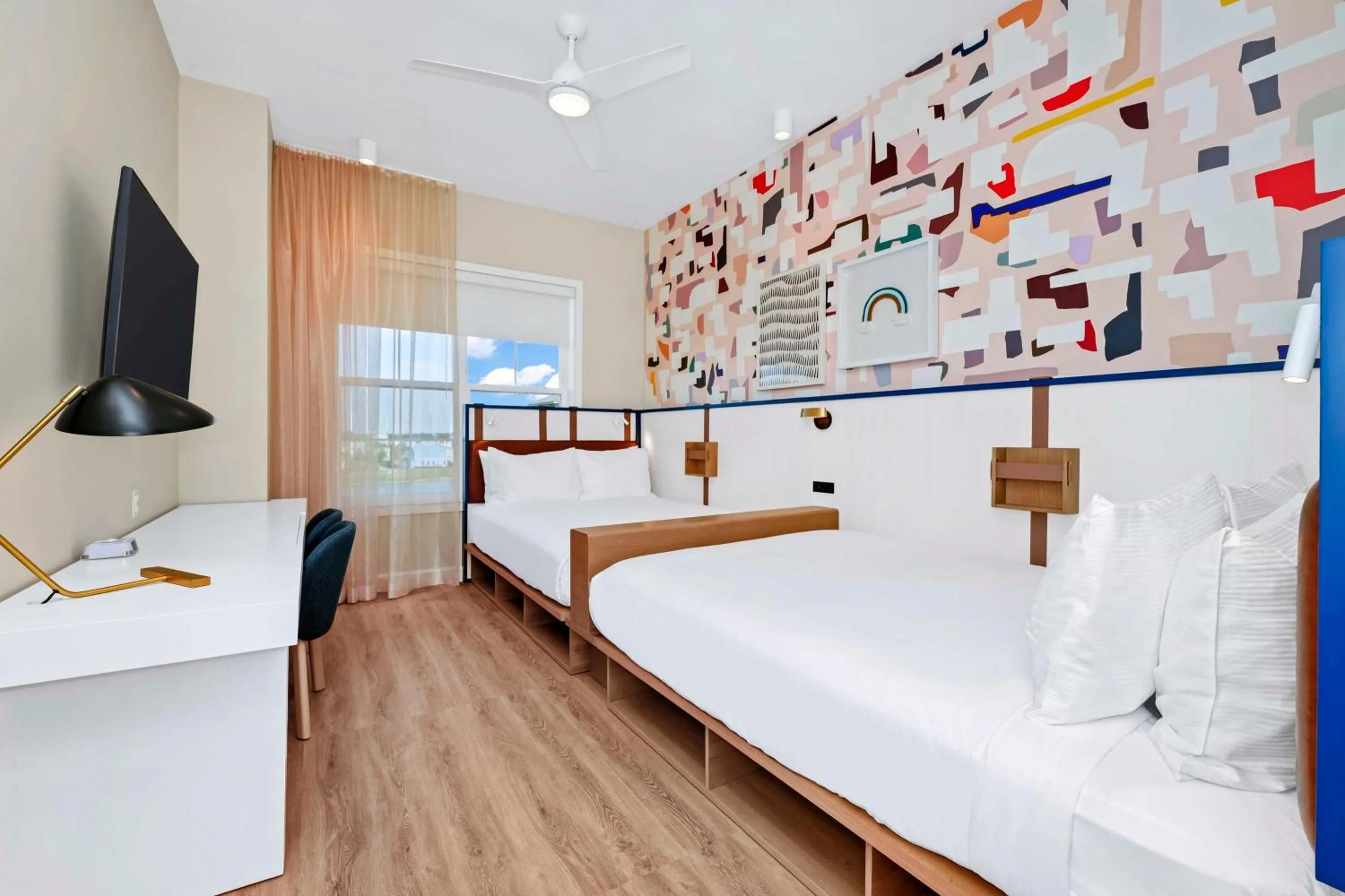 Bedroom, Bed in Embassy Suites By Hilton Orlando Sunset Walk