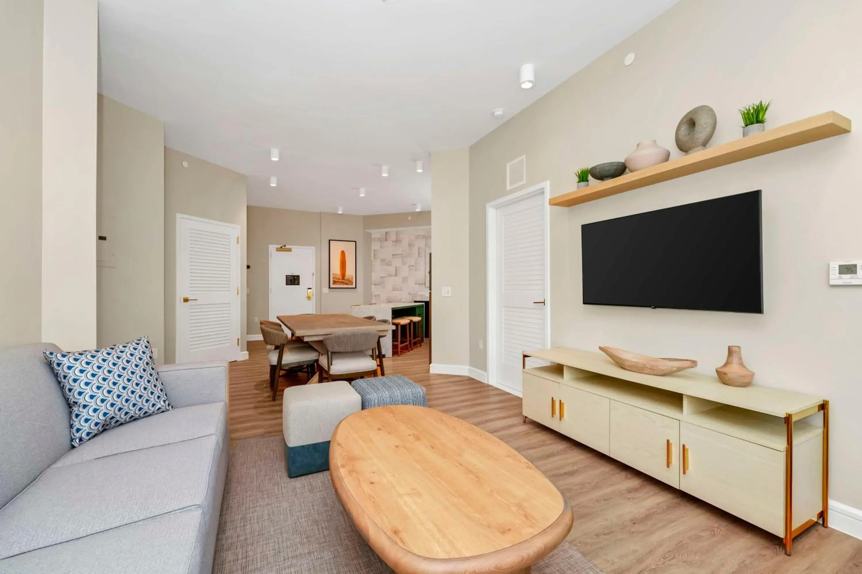 Living room in Embassy Suites By Hilton Orlando Sunset Walk Living room in Embassy Suites By Hilton Orlando Sunset Walk