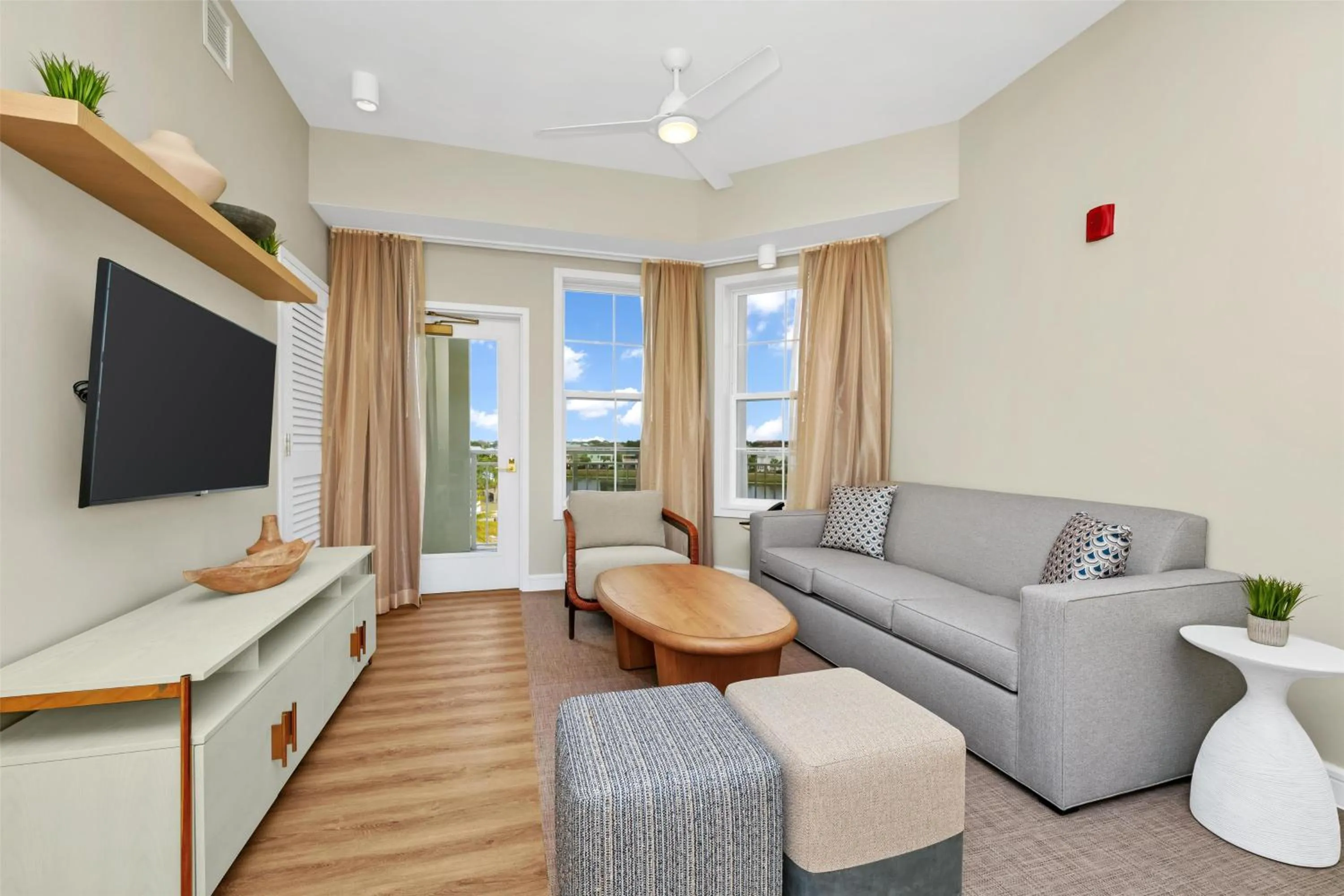 Living room in Embassy Suites By Hilton Orlando Sunset Walk