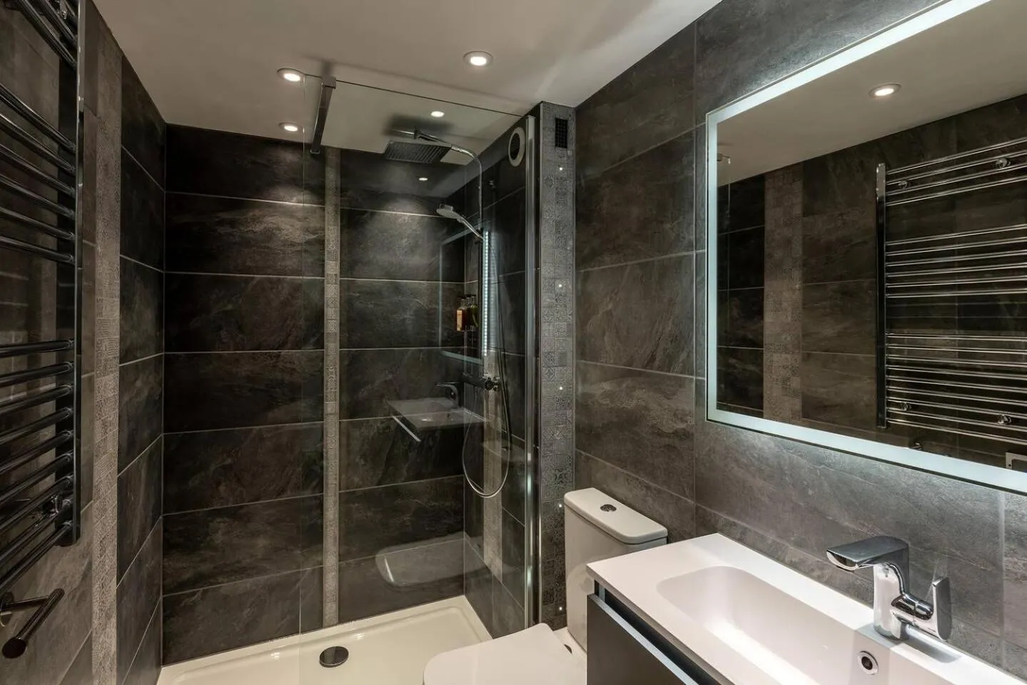 Shower in Royal View Apartments