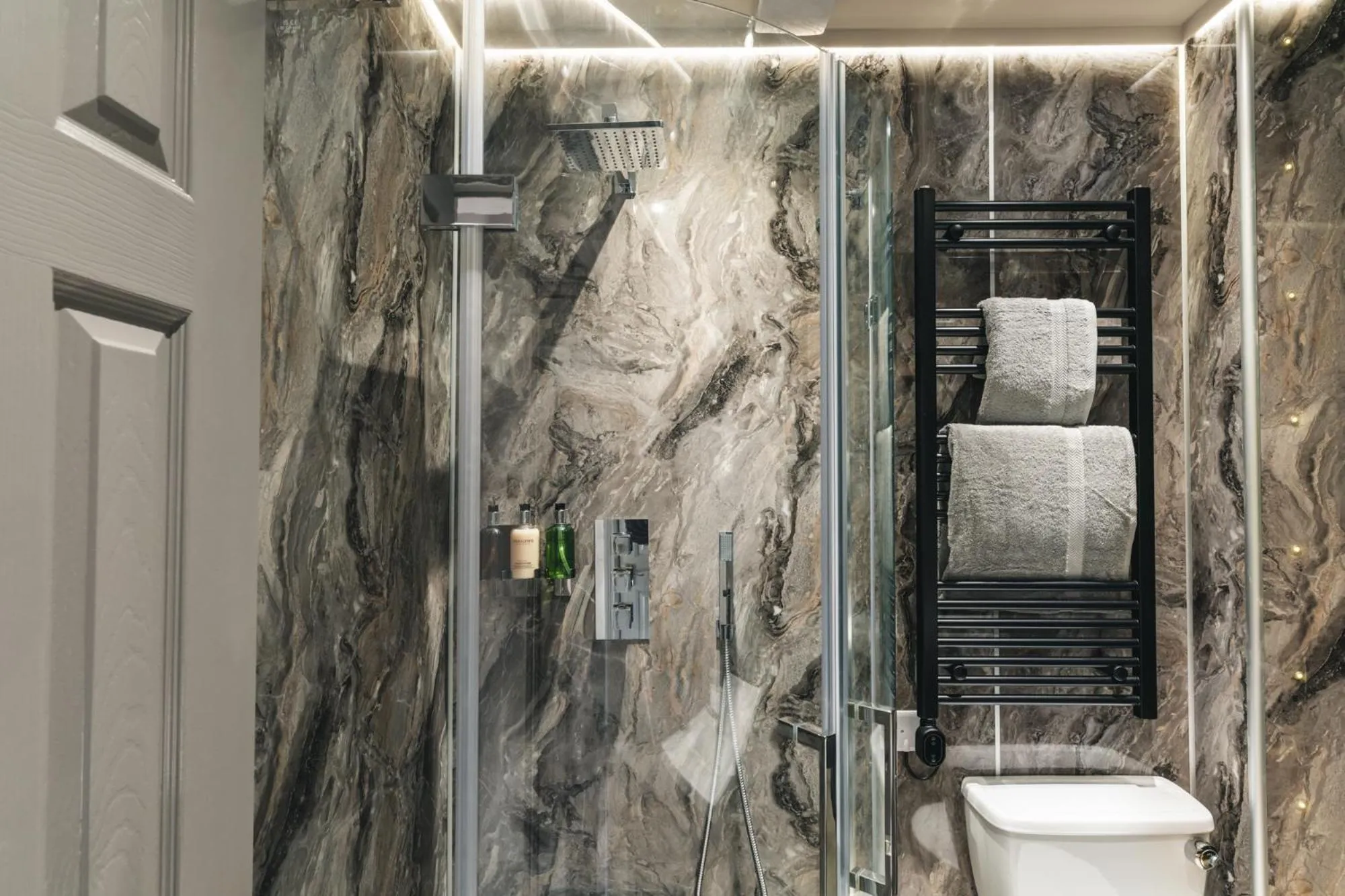 Shower in Royal View Apartments