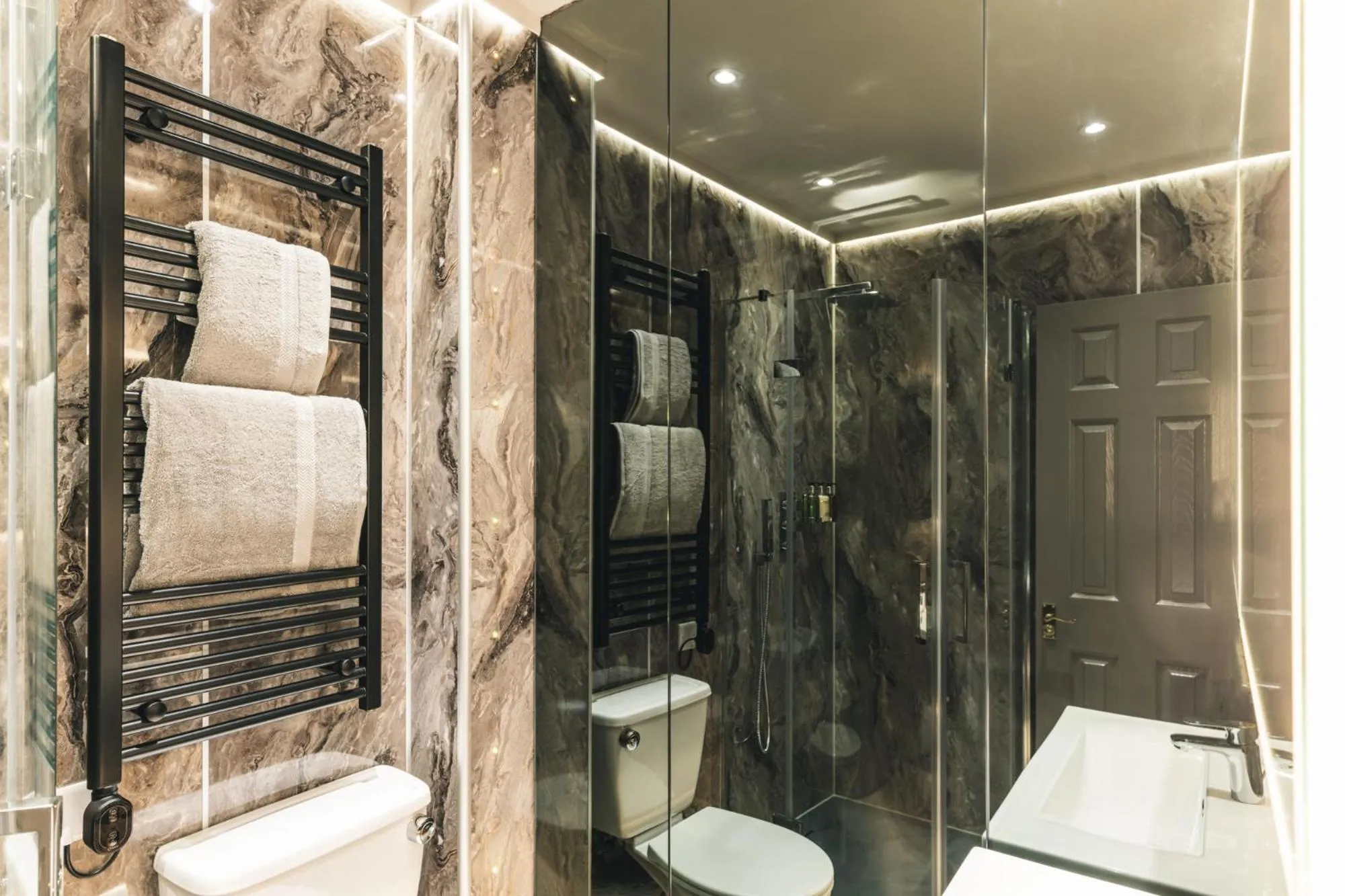 Shower in Royal View Apartments