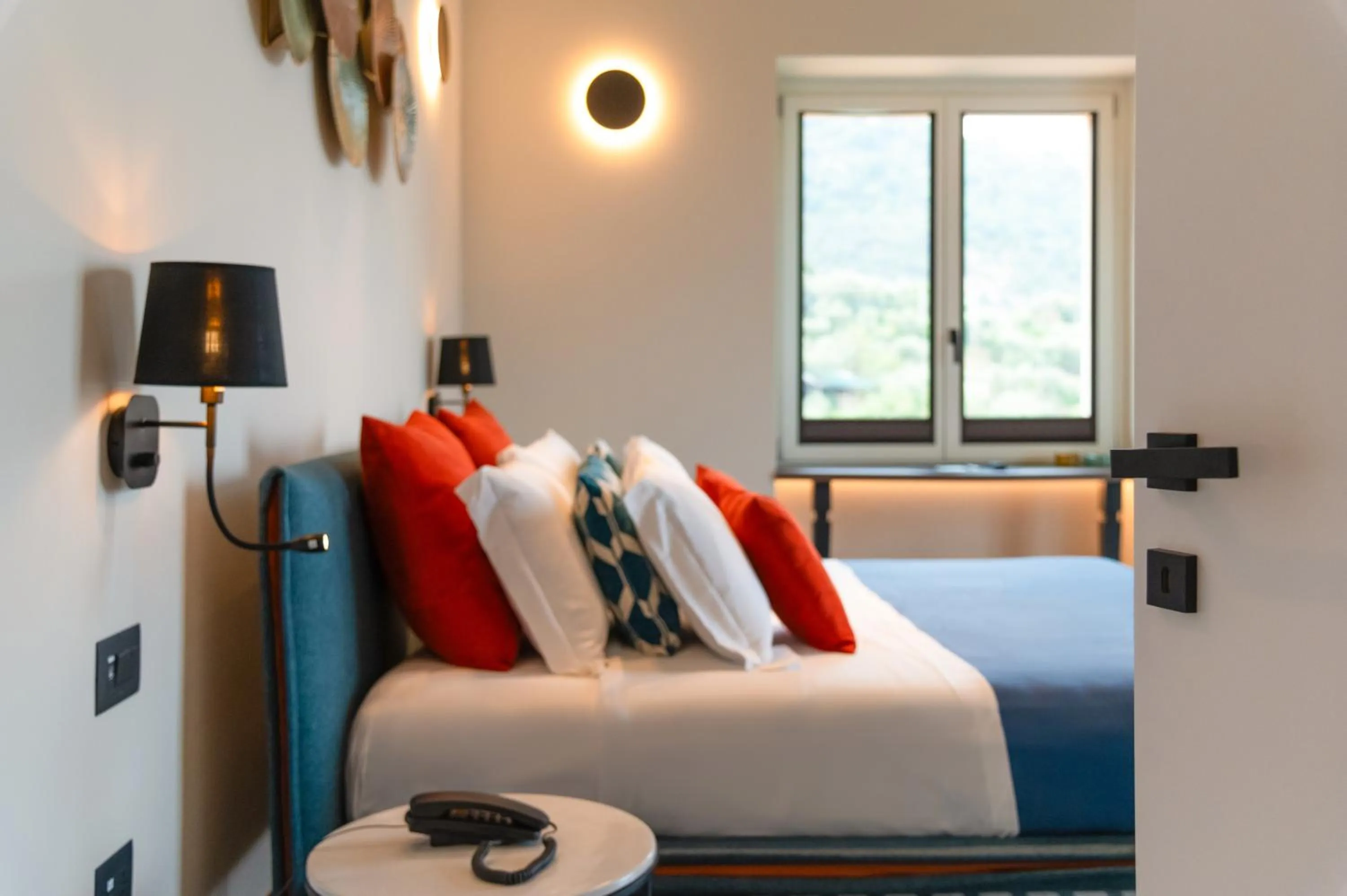 Decorative detail, Bed in Gargiulo Resort