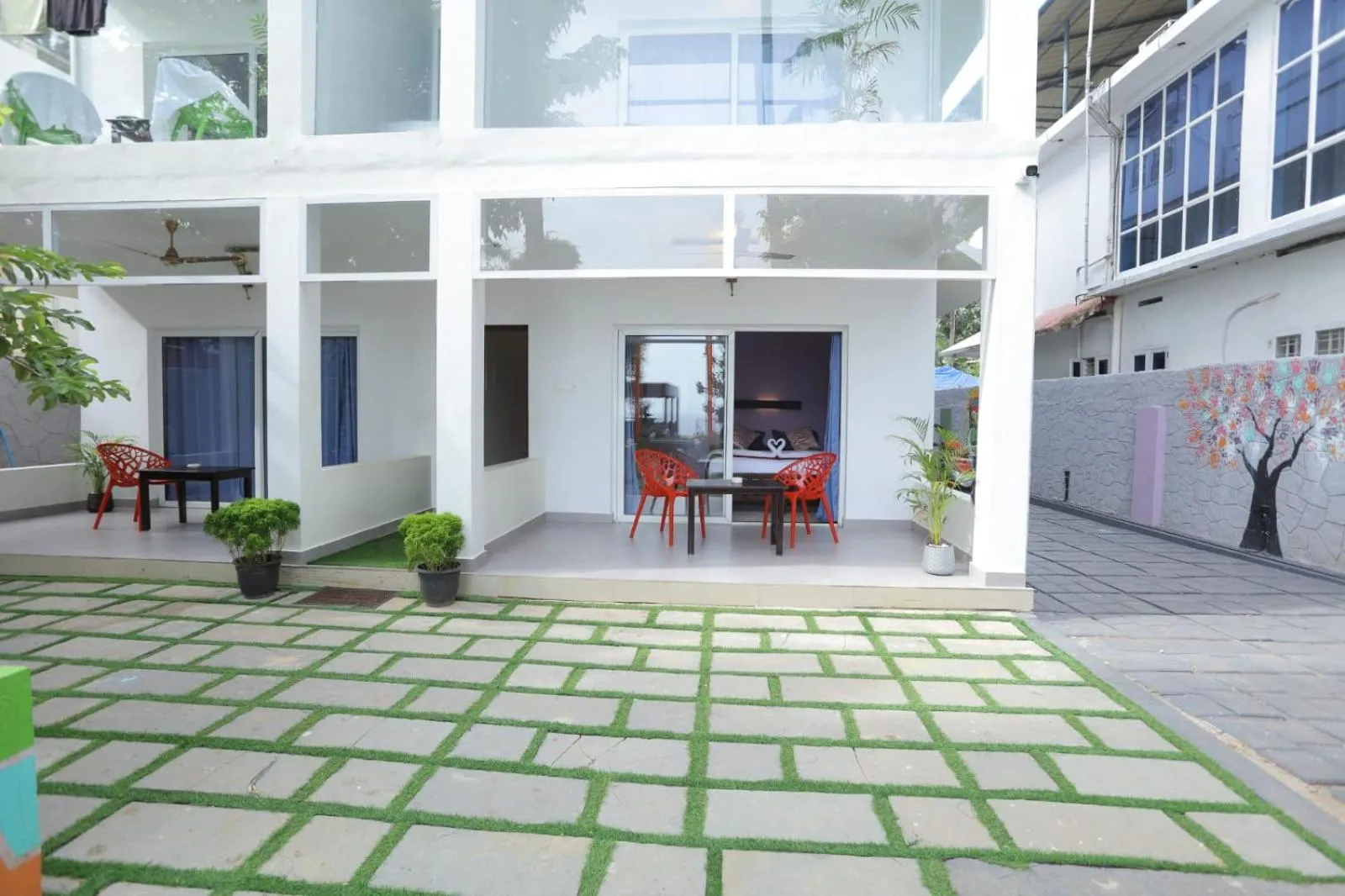 Property building in Sky Frame Beach Resort