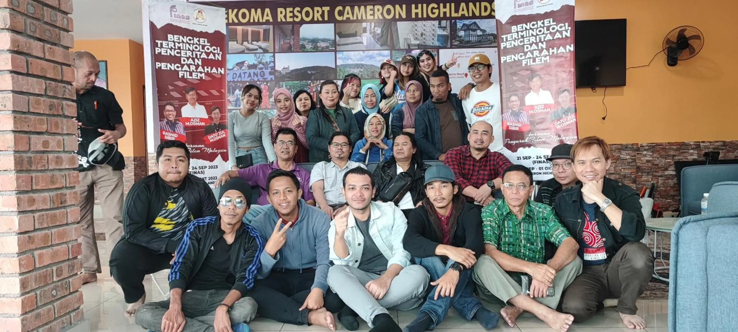 group of guests in Tekoma Hotel Cameron Highlands