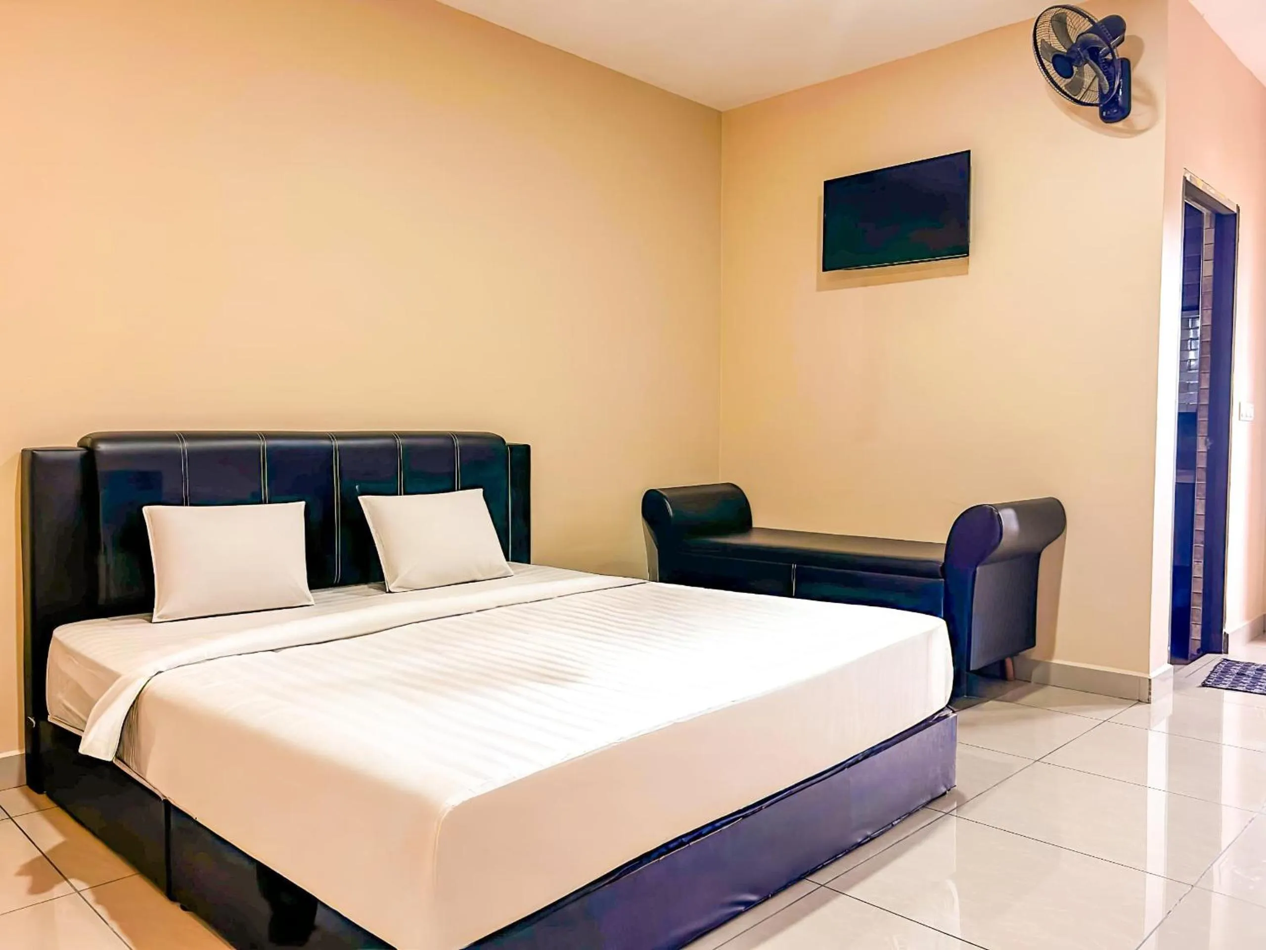 Bed in Tekoma Hotel Cameron Highlands