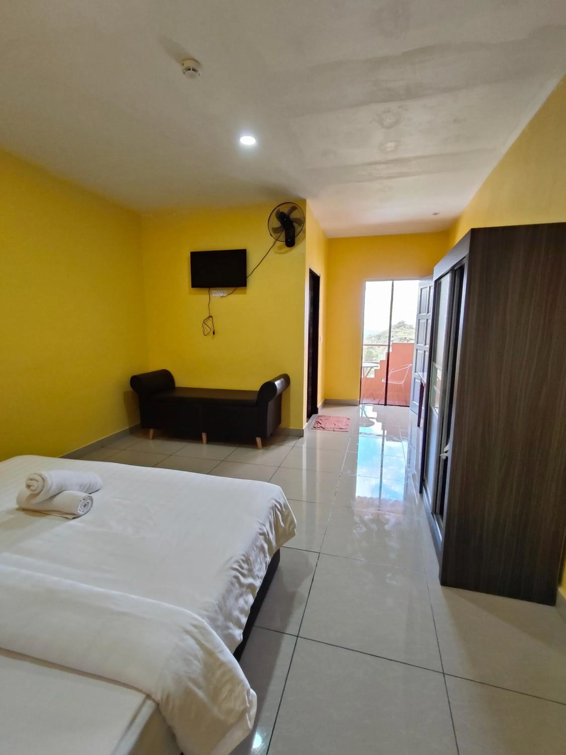 Bed in Tekoma Hotel Cameron Highlands