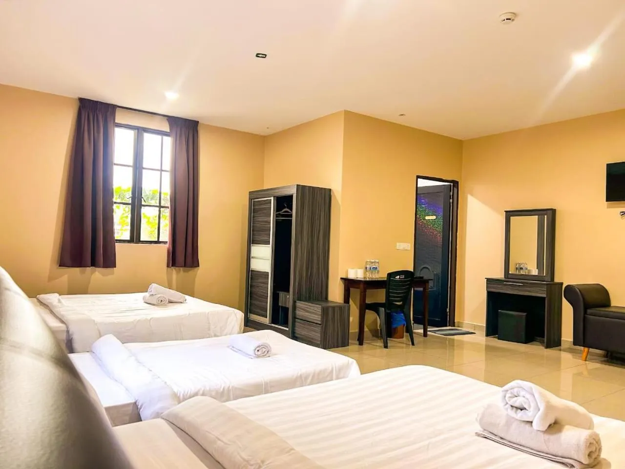 Bed in Tekoma Hotel Cameron Highlands