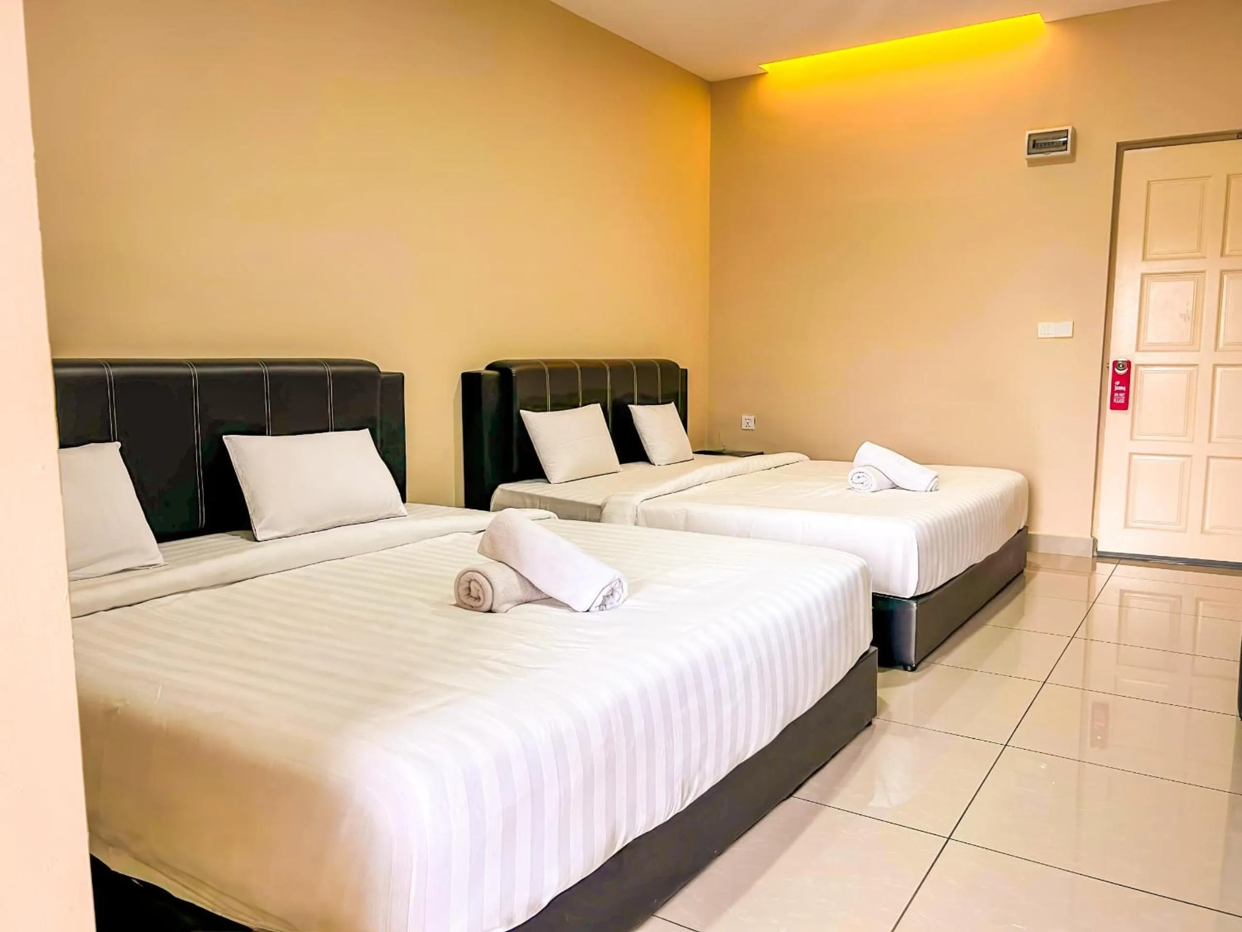 Bed in Tekoma Hotel Cameron Highlands