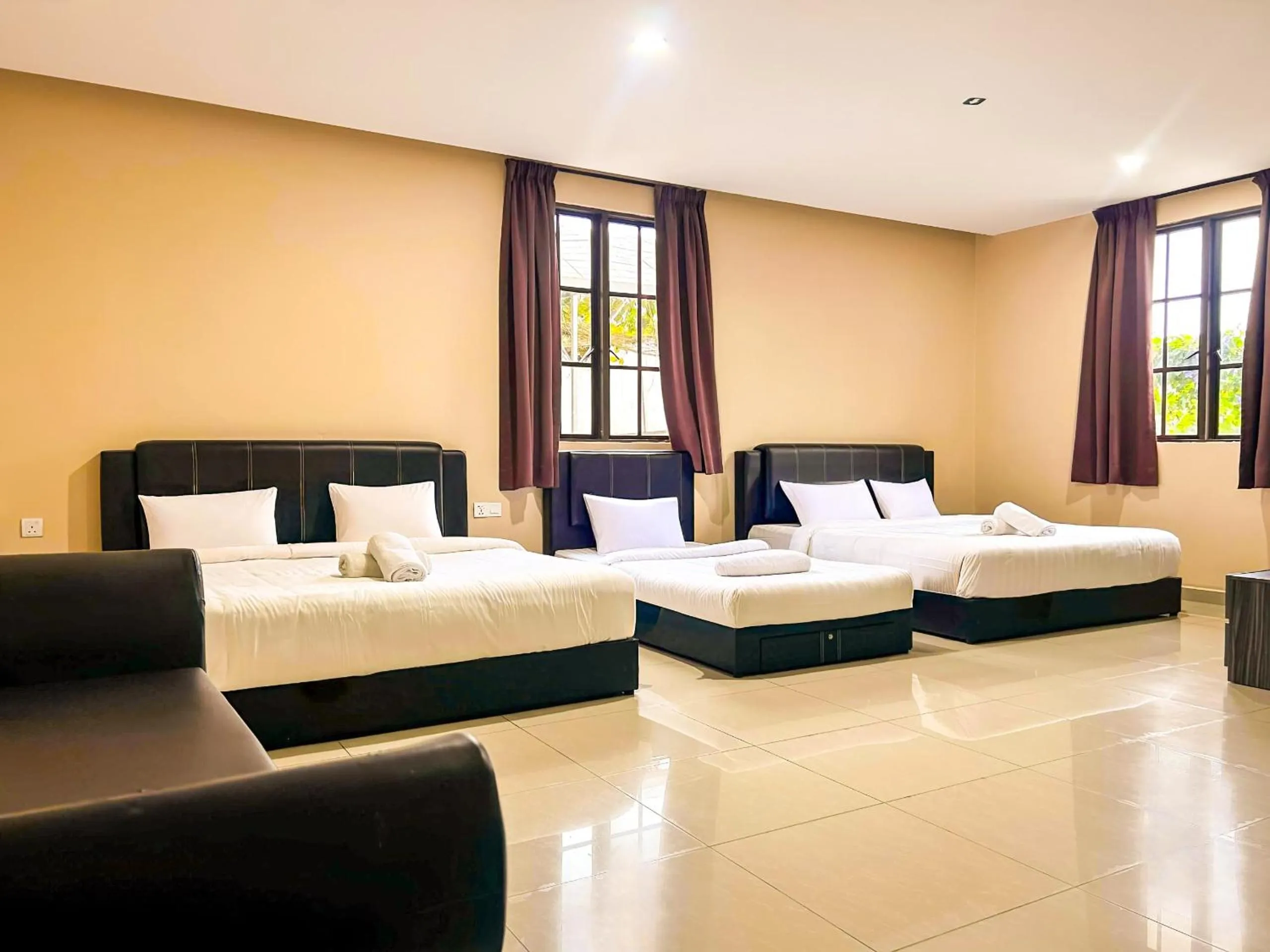 Bed in Tekoma Hotel Cameron Highlands