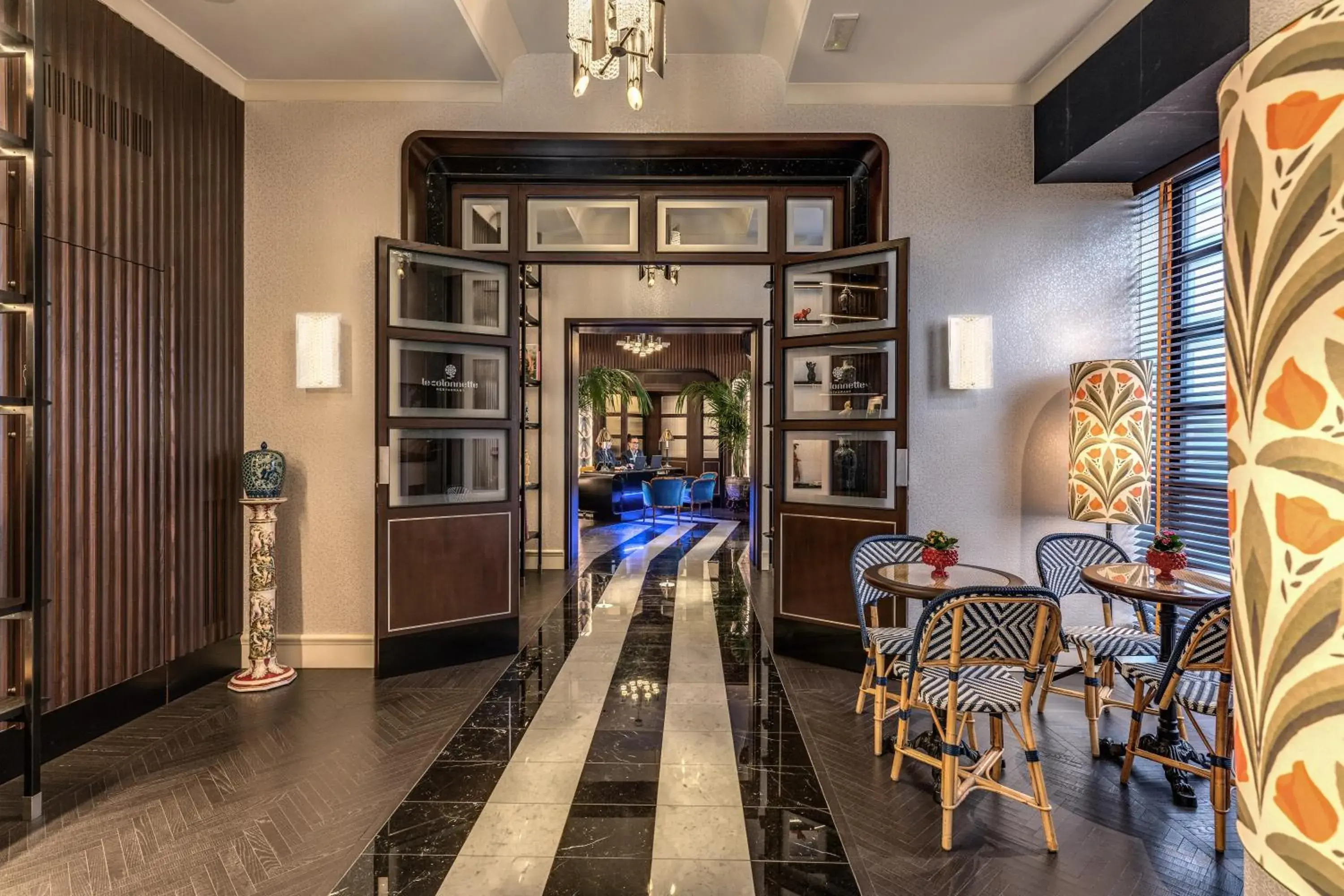 Lobby or reception in TB Place Roma Lobby or reception in TB Place Roma