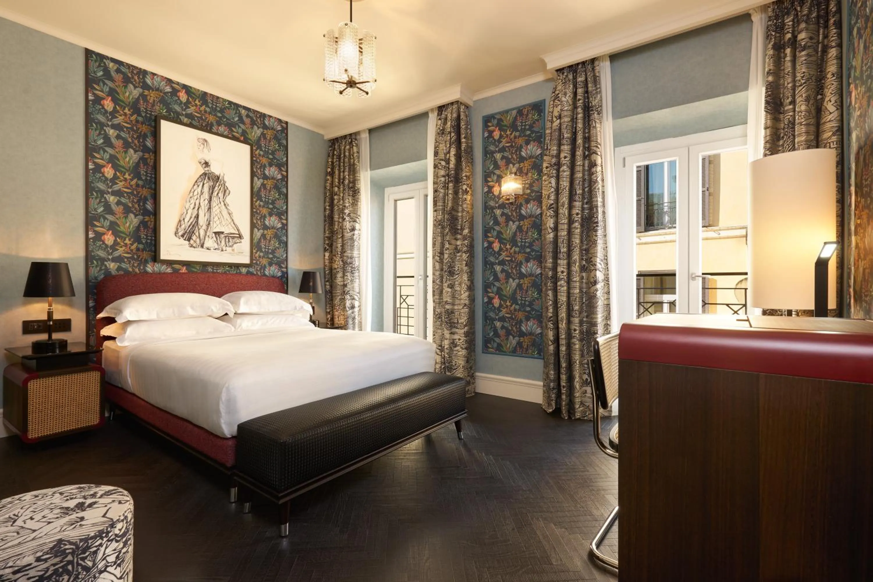 Photo of the whole room, Bed in TB Place Roma