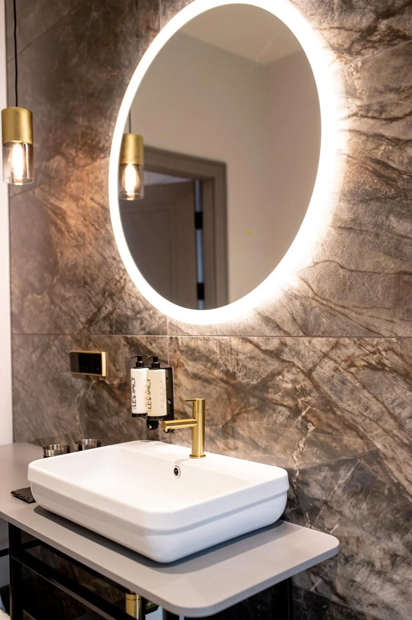 Bathroom in Hotel Gothards