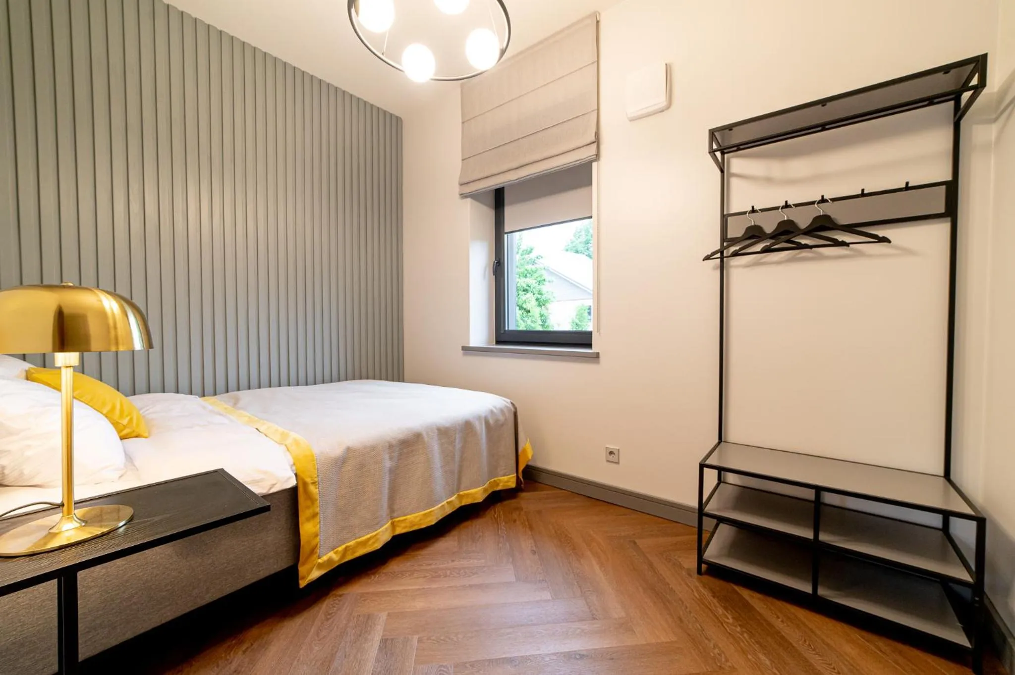 Bed in Hotel Gothards