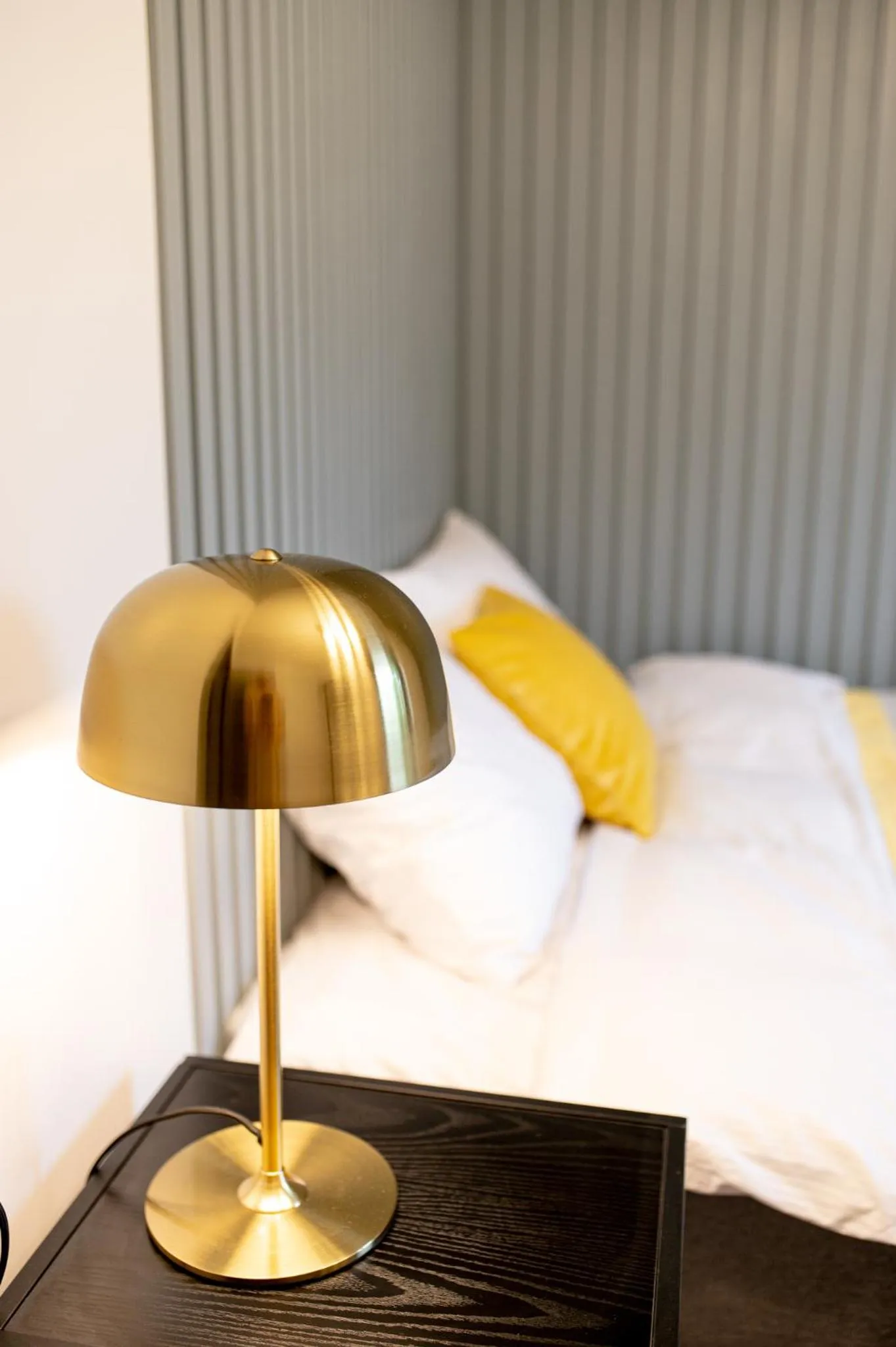 Bed in Hotel Gothards