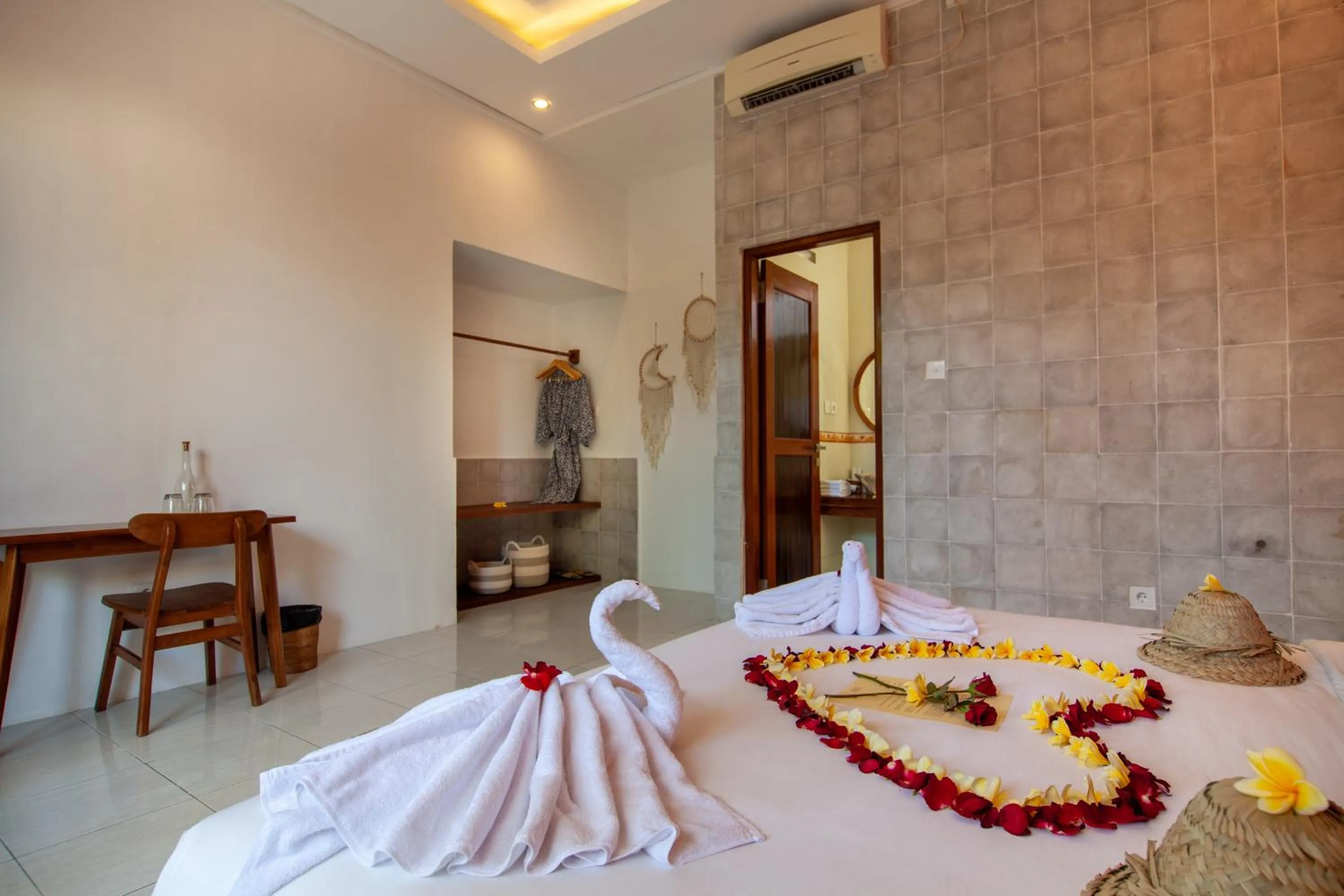 Bedroom, Bed in Ahamta Ubud by Prasi