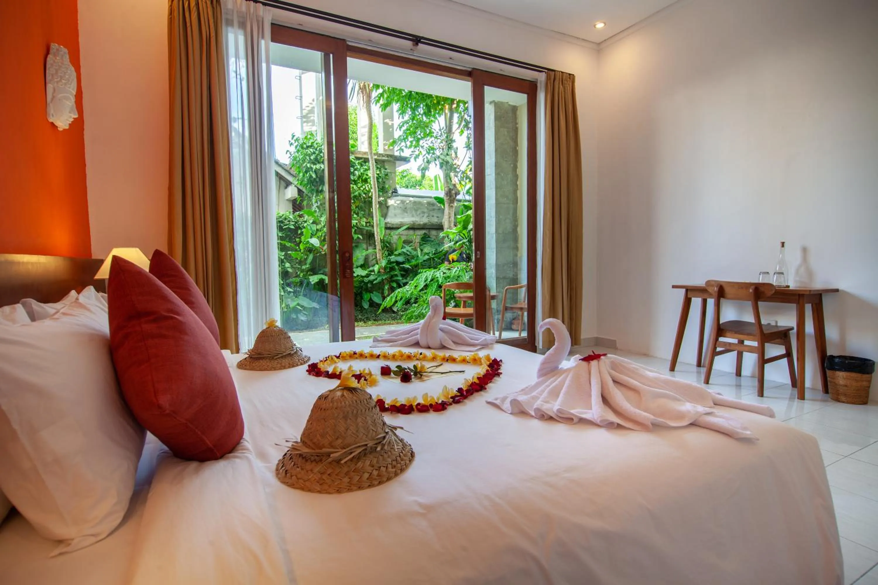 Bedroom, Bed in Ahamta Ubud by Prasi