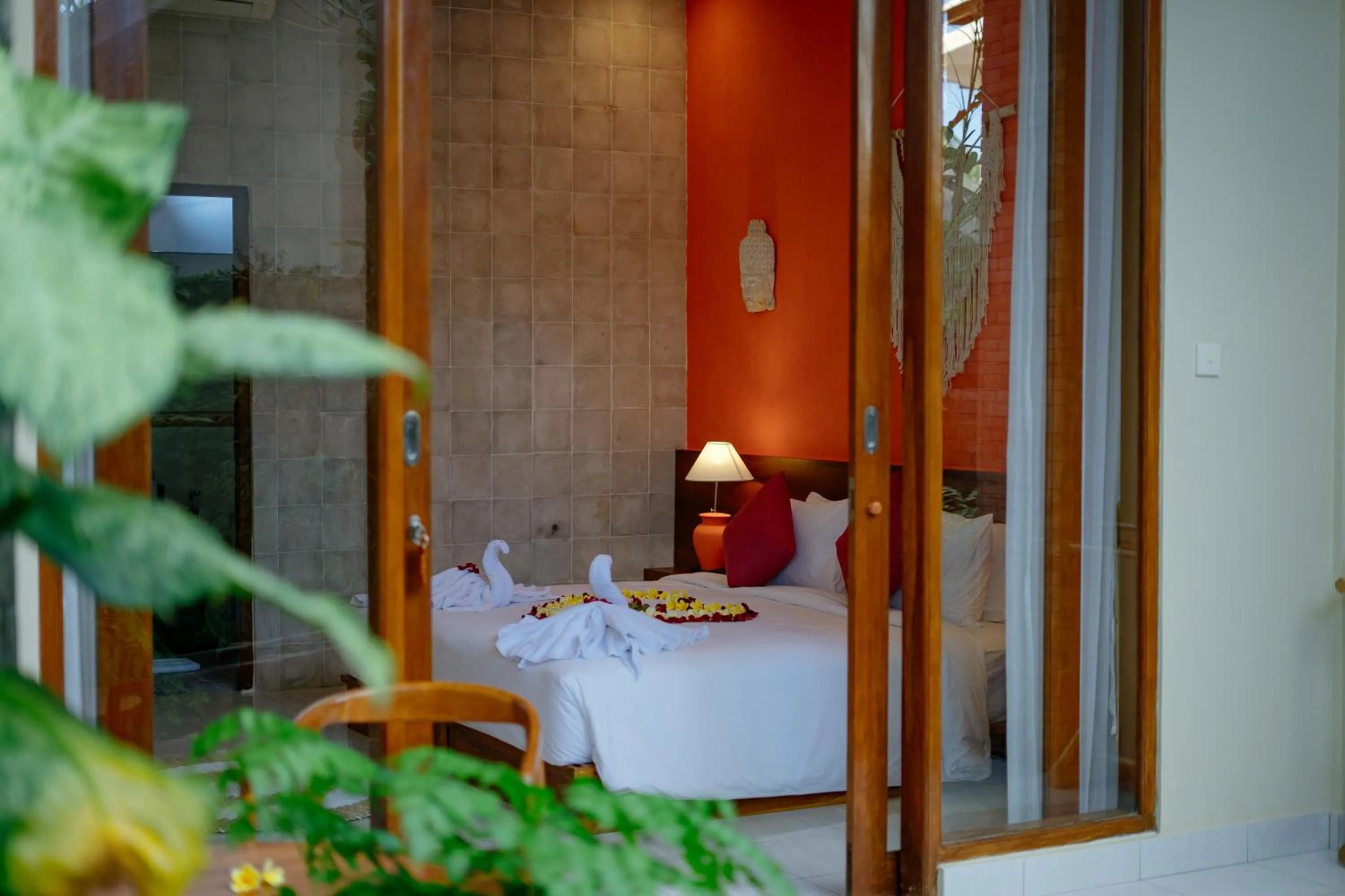 Bedroom in Ahamta Ubud by Prasi