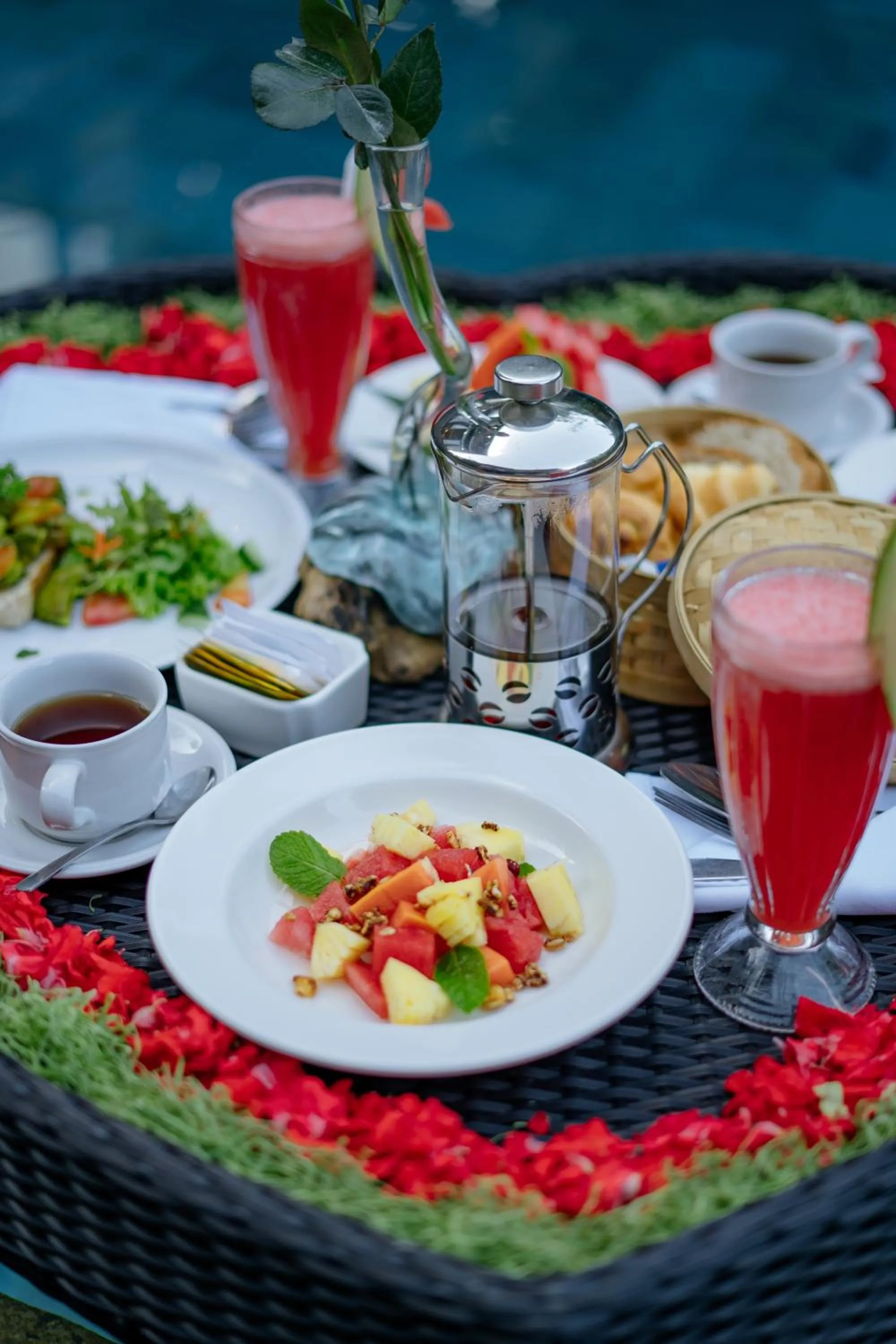 Breakfast in Ahamta Ubud by Prasi