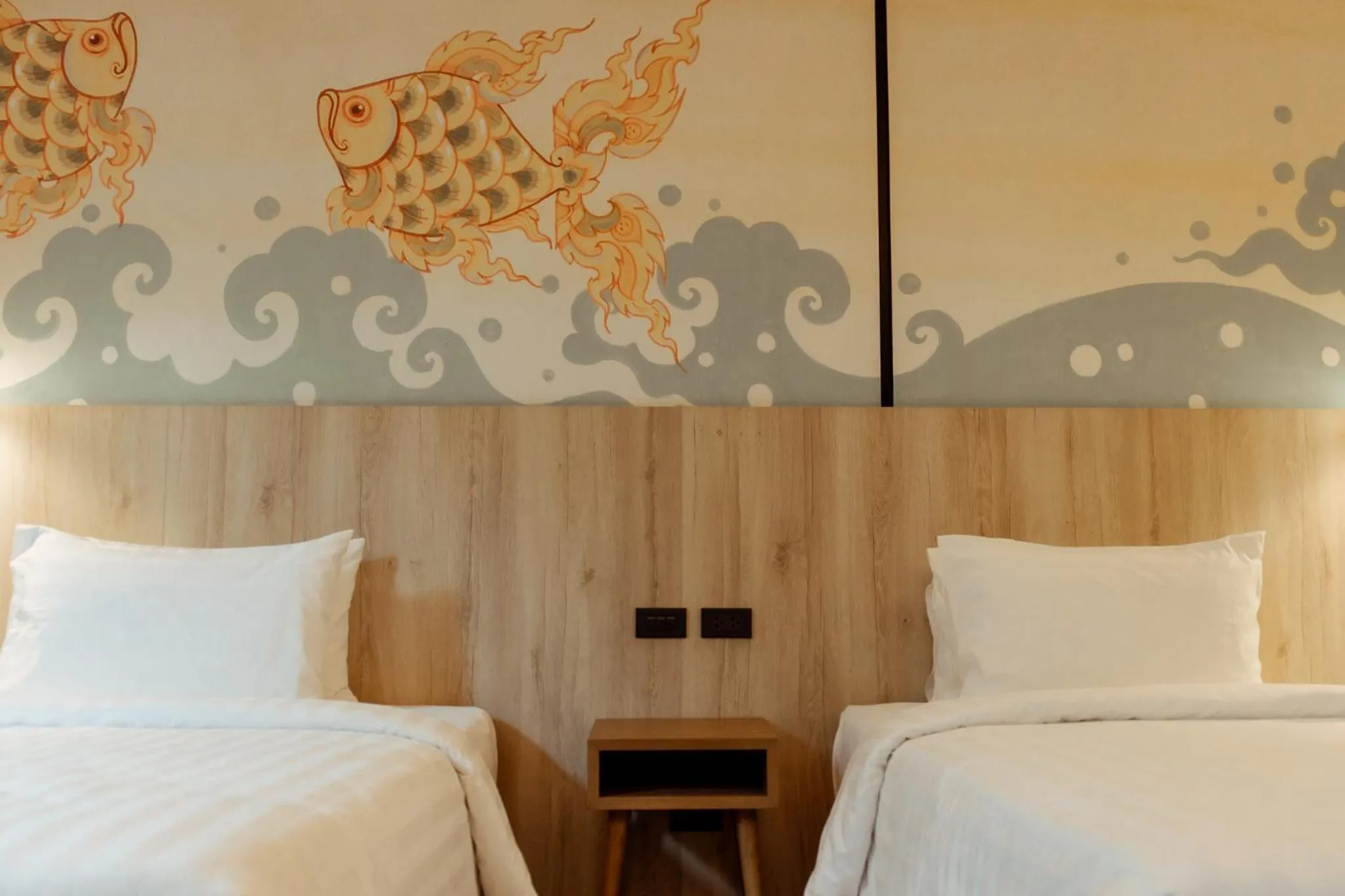 Bed in RUS Hotel&Convention Ayutthaya