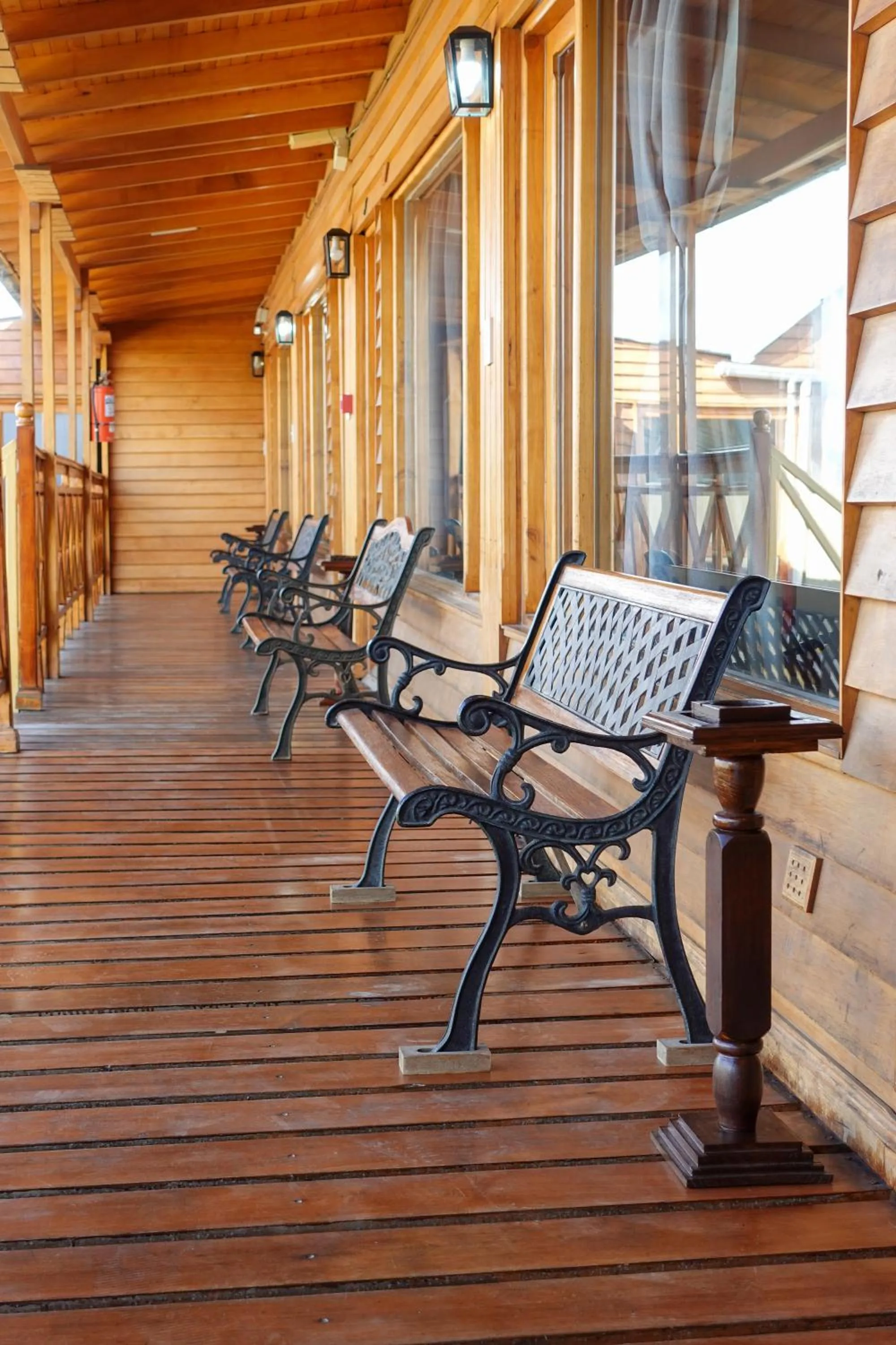 Garden view in Choconcito Apart Hotel