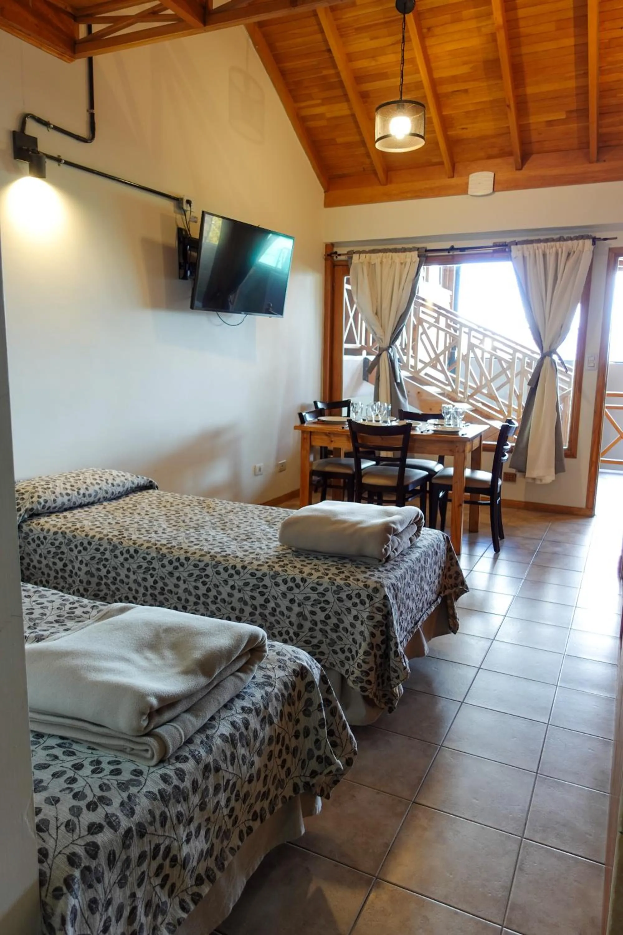 Living room, Bed in Choconcito Apart Hotel