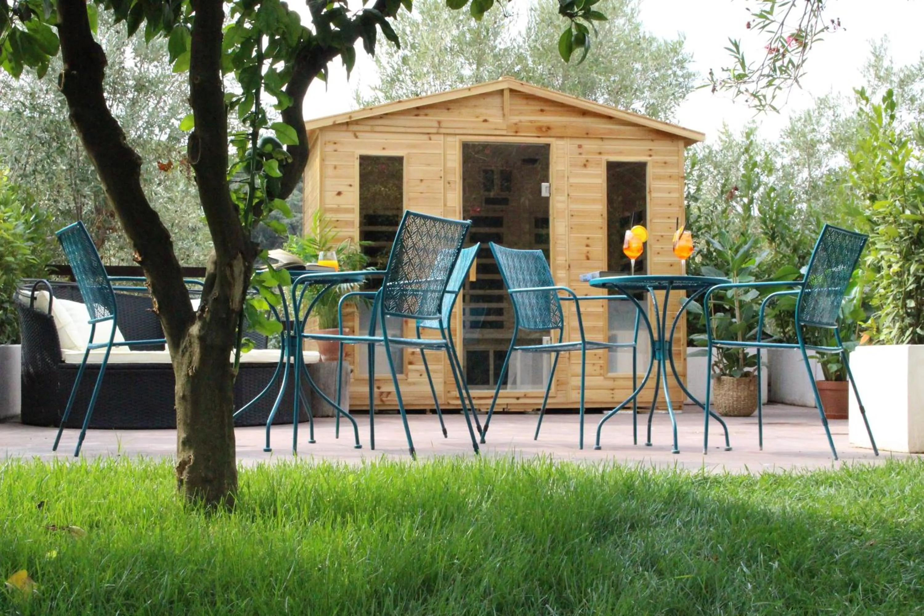 Sauna in Giardini Penelope Resort e Spa