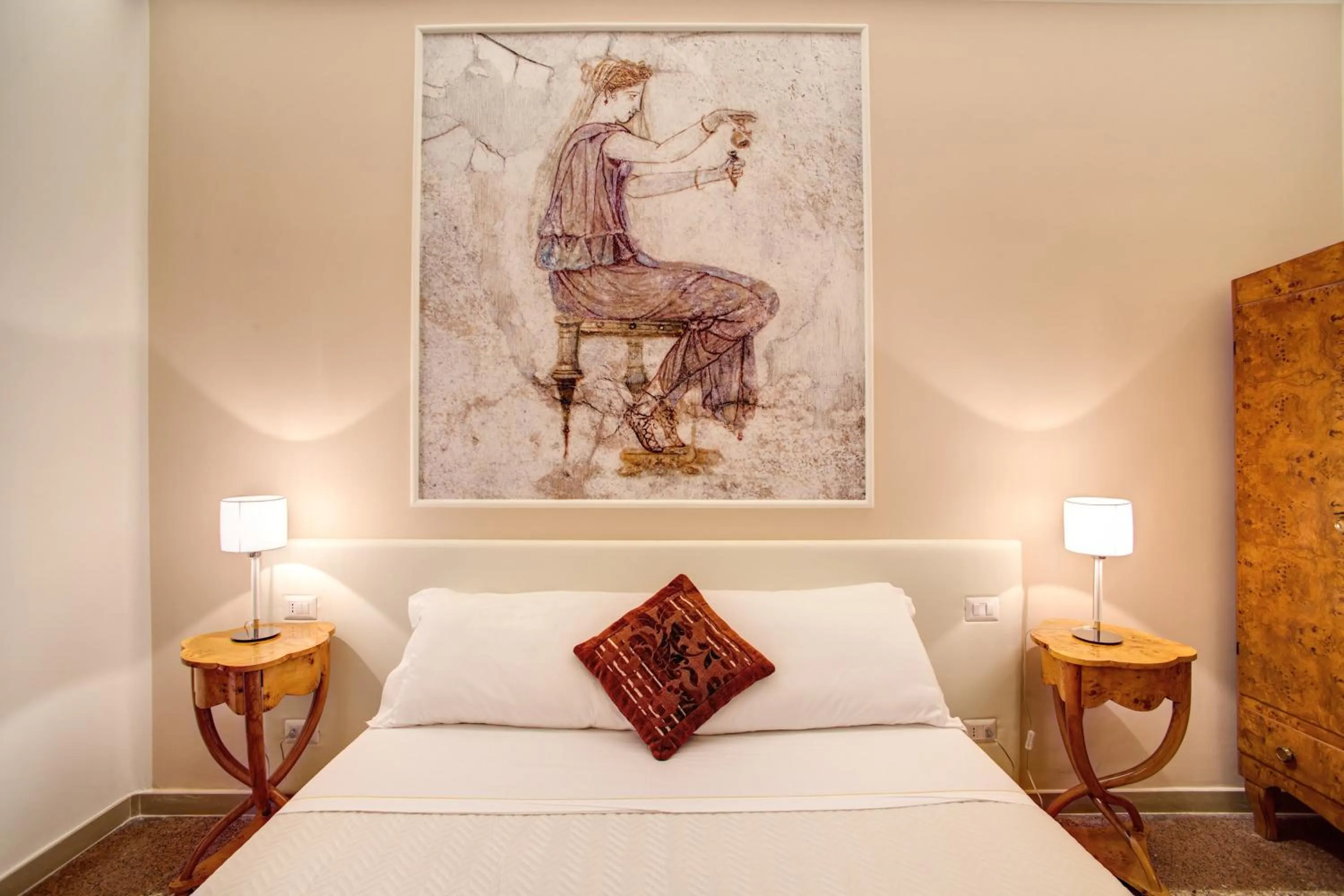 Photo of the whole room, Bed in Roma In Una Stanza Guesthouse