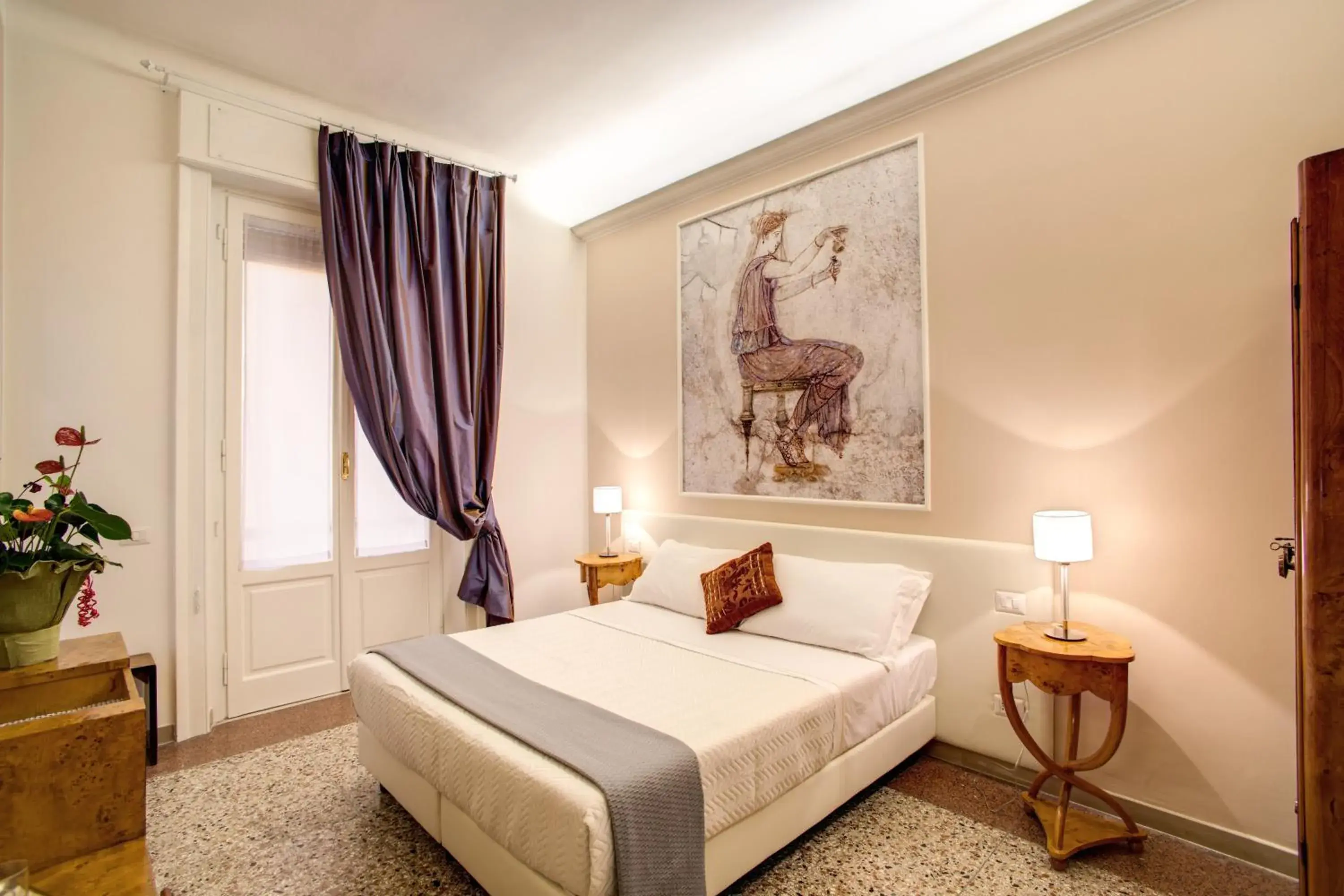 Bedroom, Bed in Roma In Una Stanza Guesthouse Bedroom, Bed in Roma In Una Stanza Guesthouse