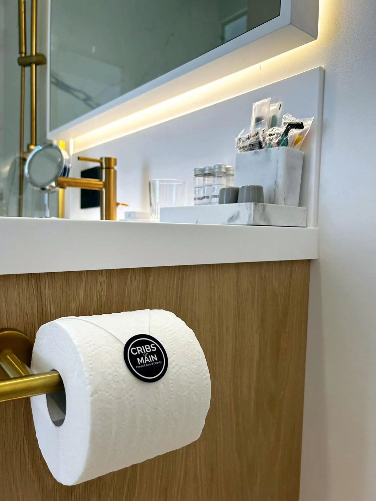 Bathroom in Cribs on Main