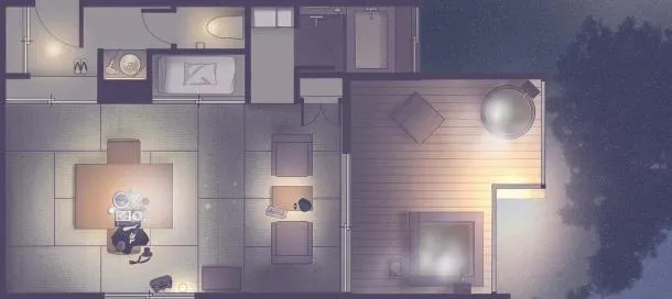 Floor plan in Mizumari