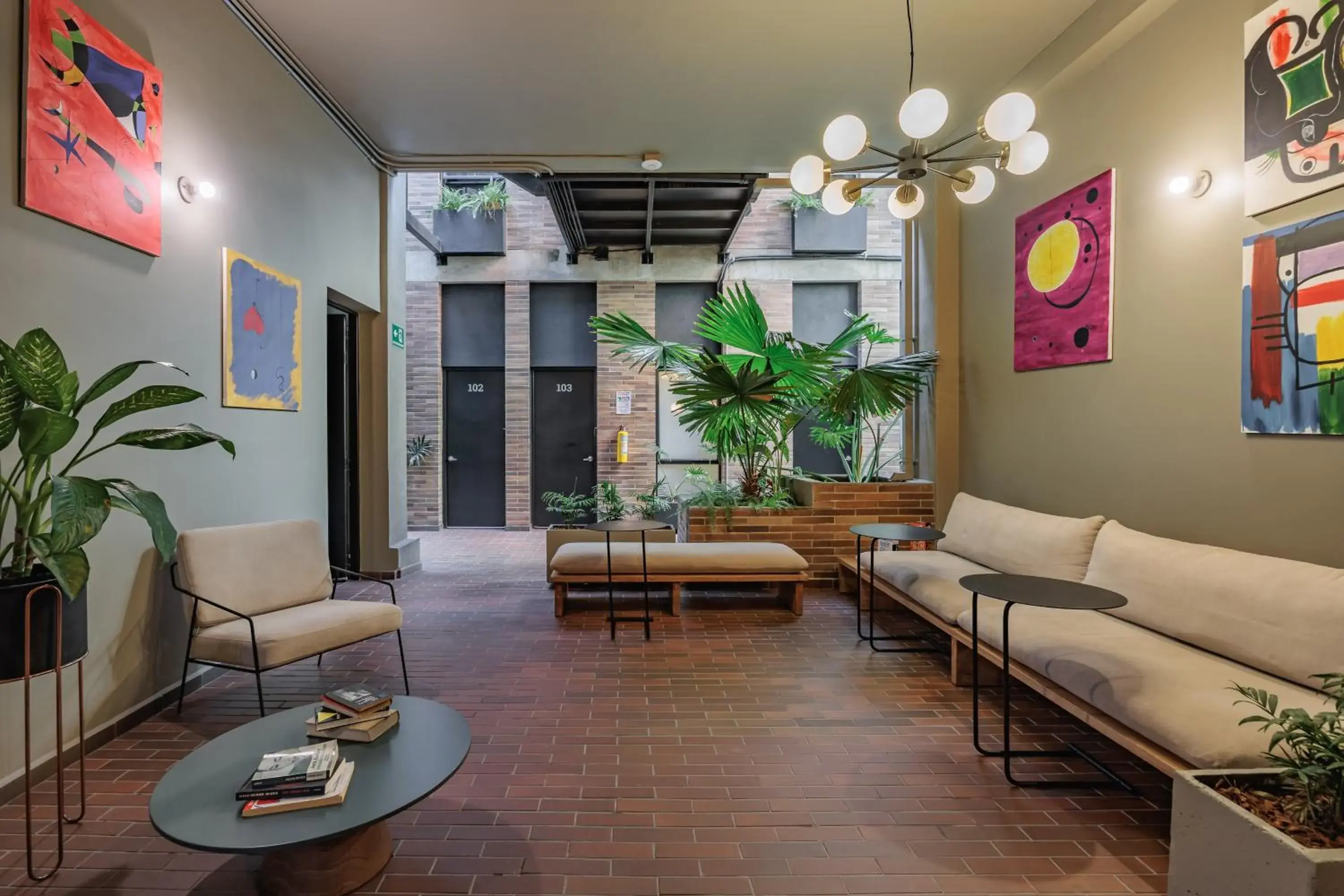 Living room in The Somos Flats Laureles Living room in The Somos Flats Laureles