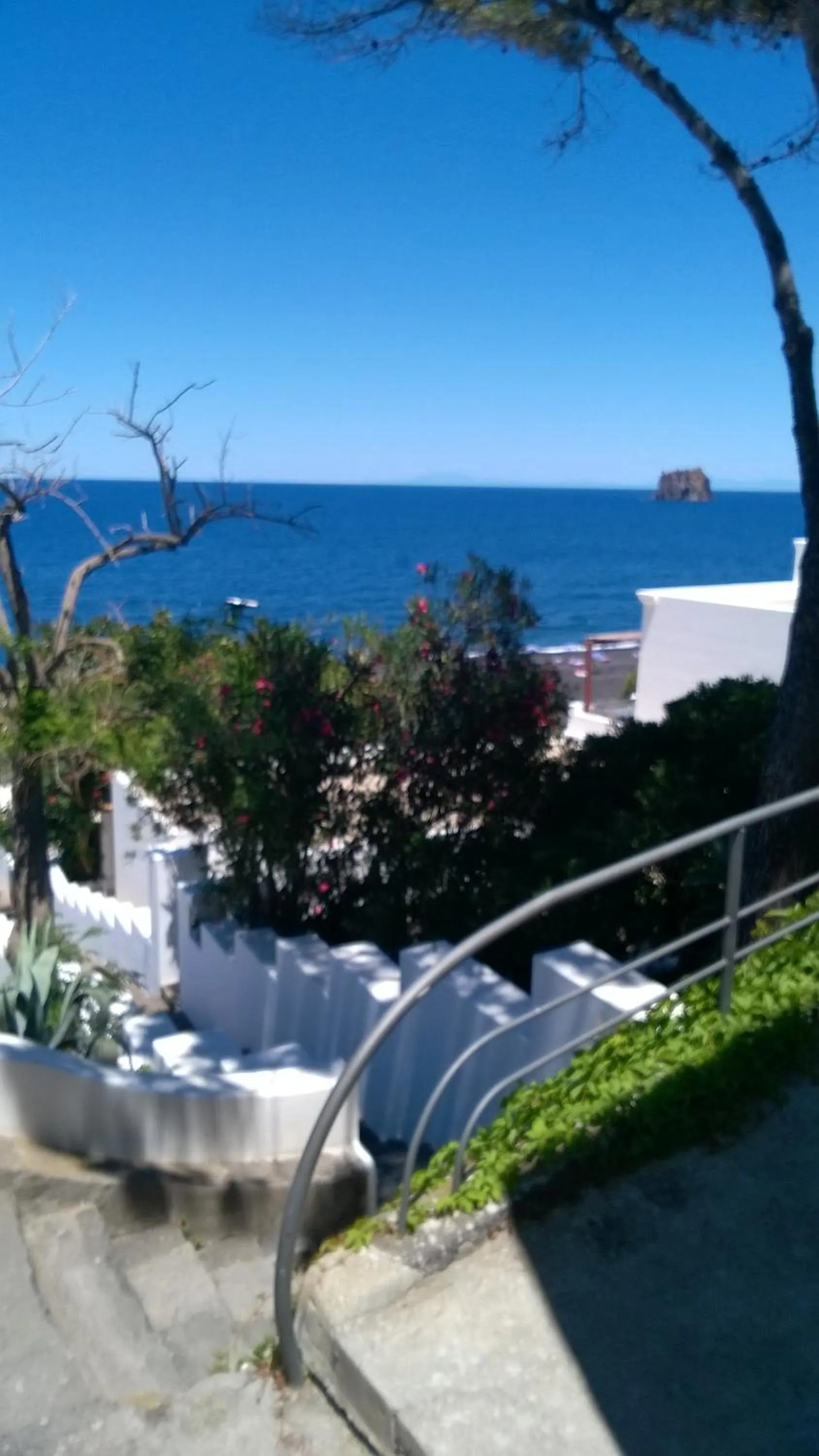 Sea view in Il Gabbiano Relais in Stromboli
