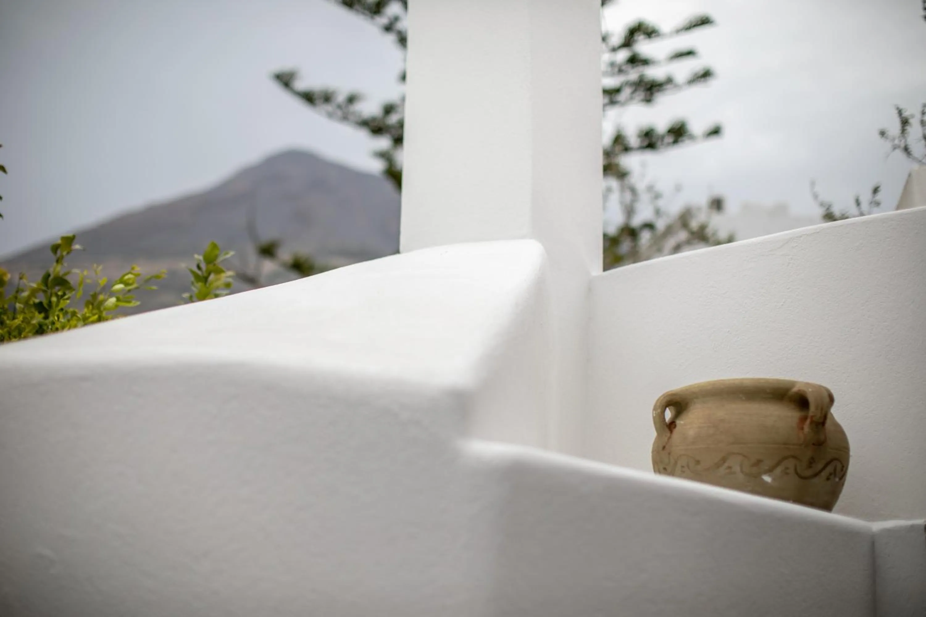 Decorative detail in Il Gabbiano Relais in Stromboli