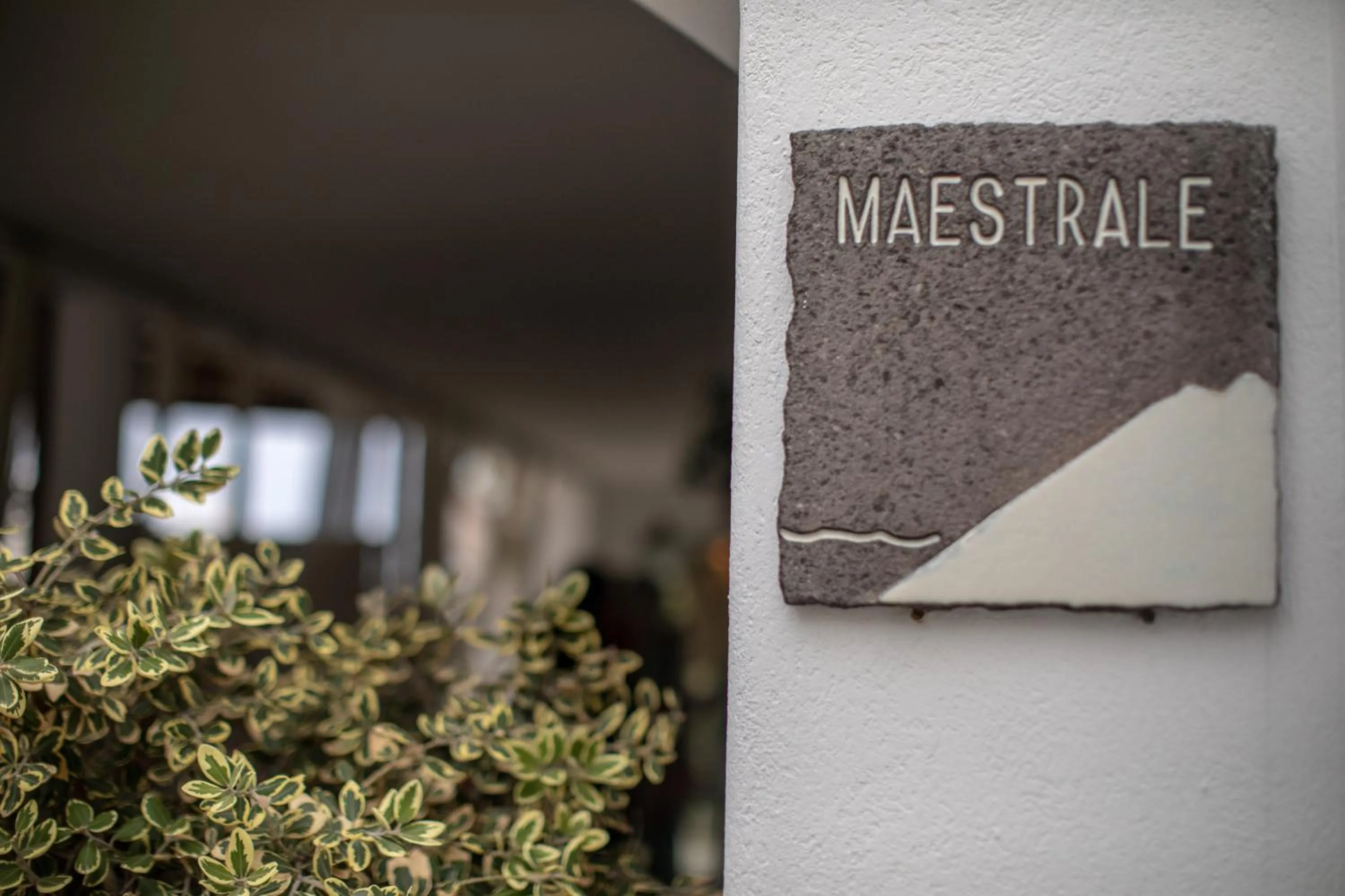 Decorative detail in Il Gabbiano Relais in Stromboli