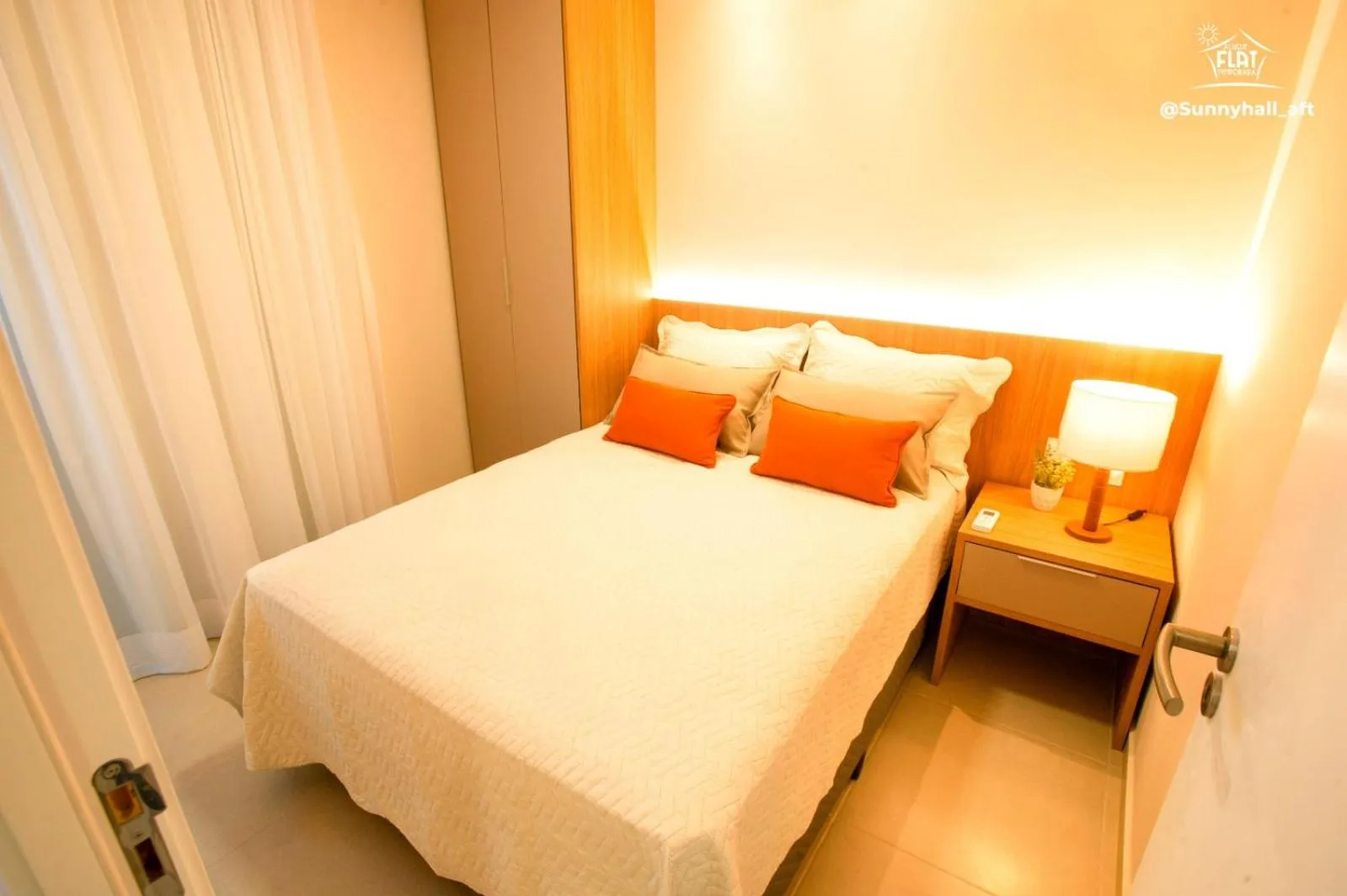 Bed in Sunny Hall by AFT