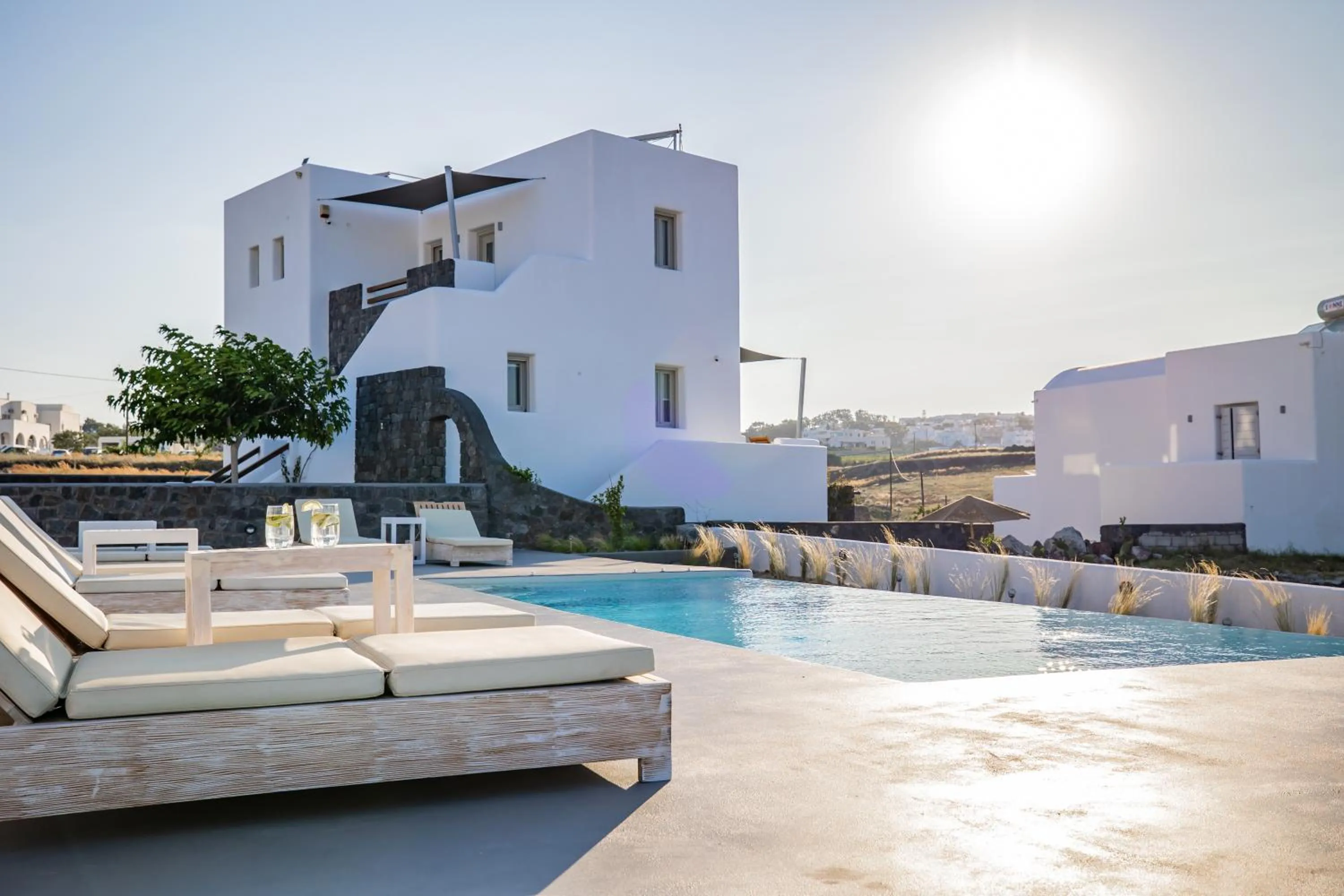 Swimming pool in Bonsai Luxury Suites
