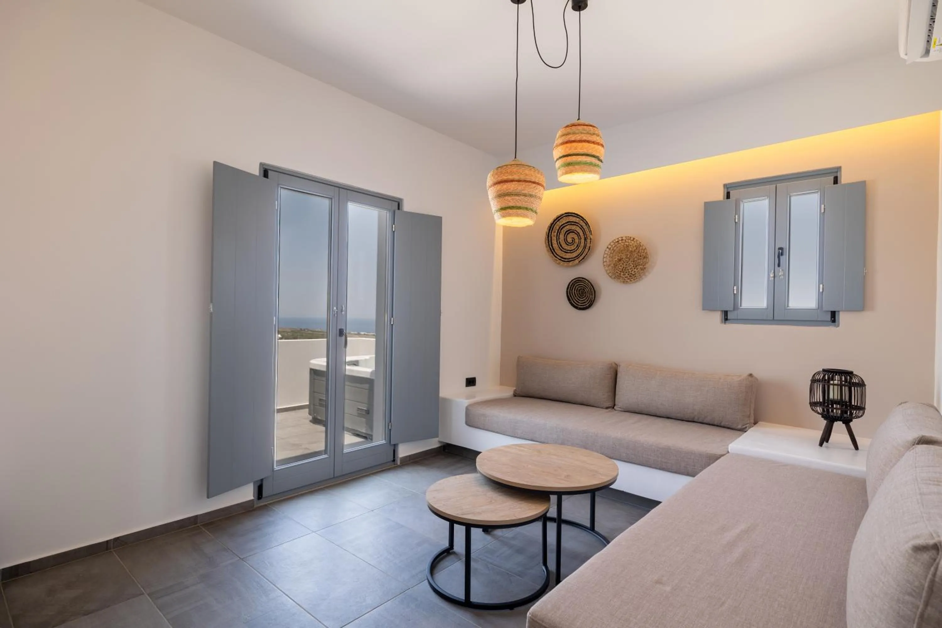 Living room in Bonsai Luxury Suites