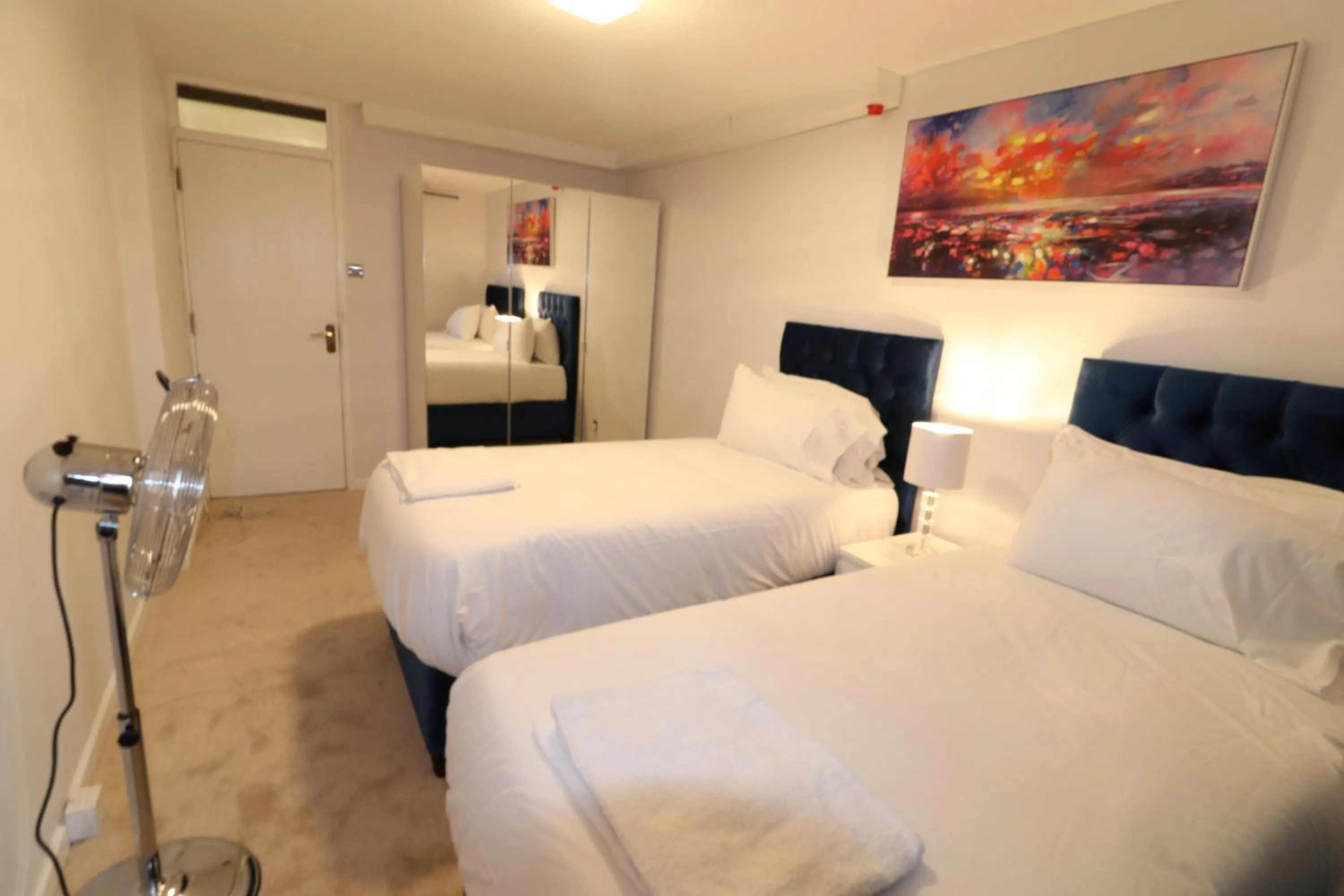 Bedroom, Bed in London Central Modern Apartment Charlton