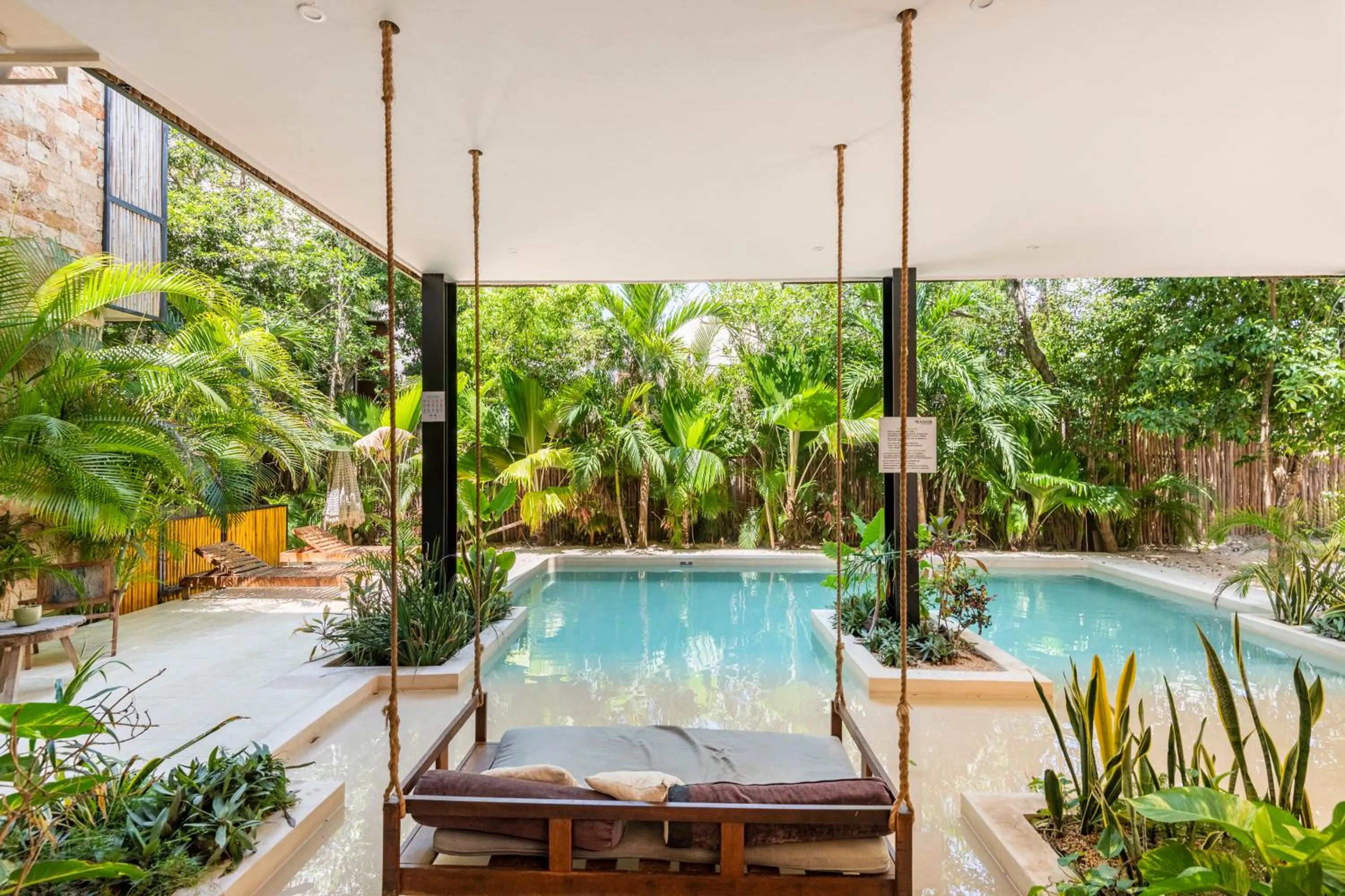 Swimming pool in Manor Tulum by The Spot Rentals