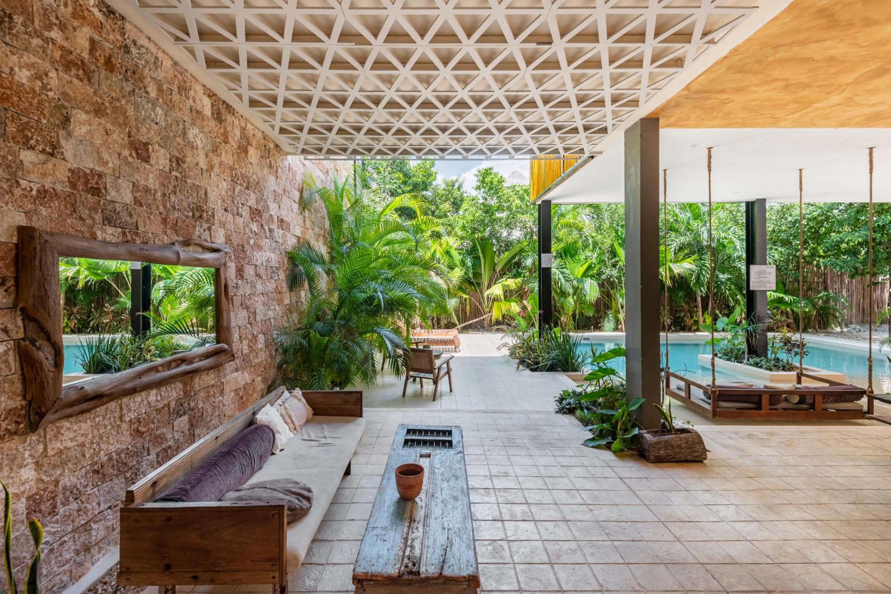 Pool view in Manor Tulum by The Spot Rentals