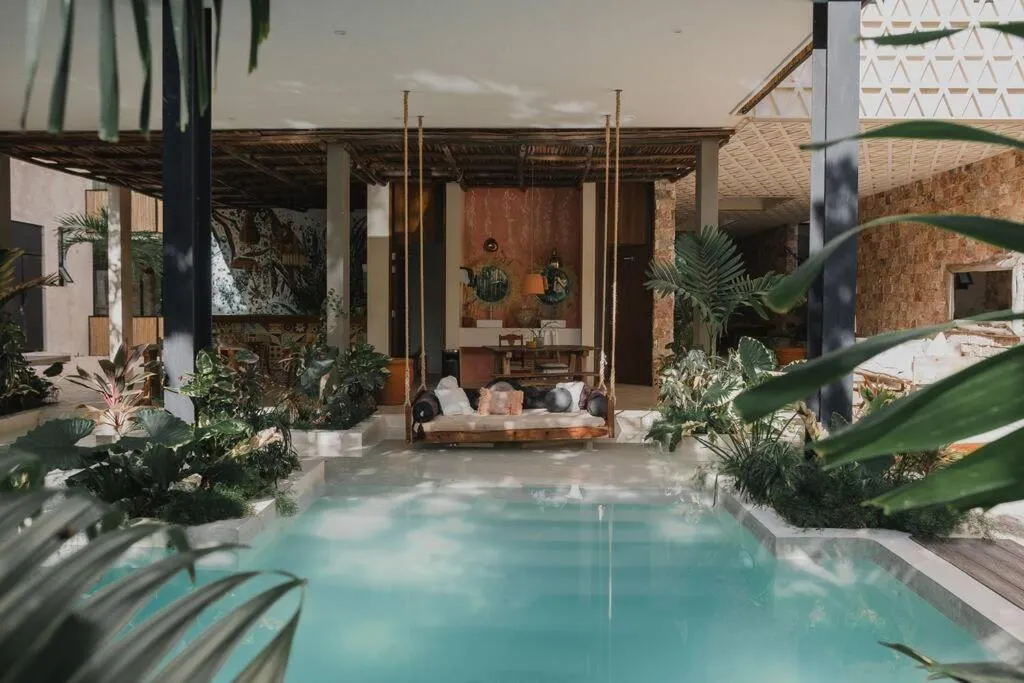 Swimming pool in Manor Tulum by The Spot Rentals