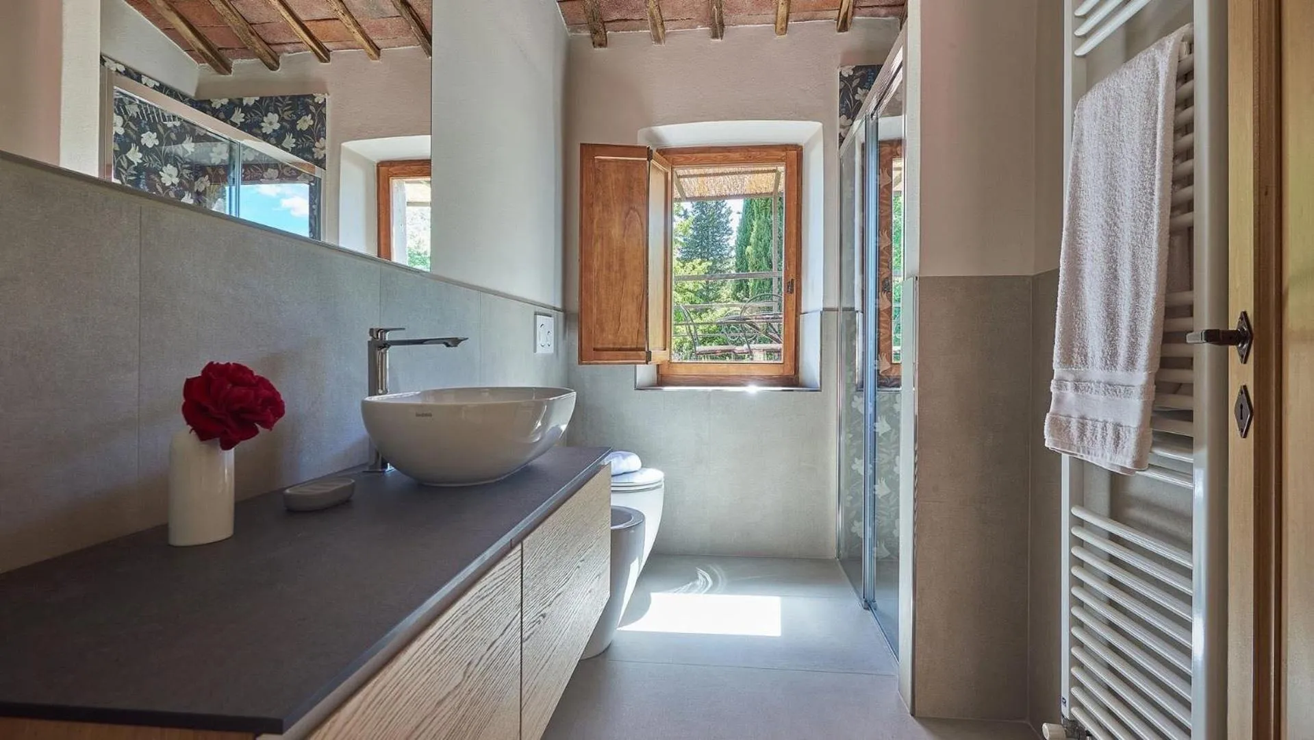 Bathroom in La Corte del Chianti Classico