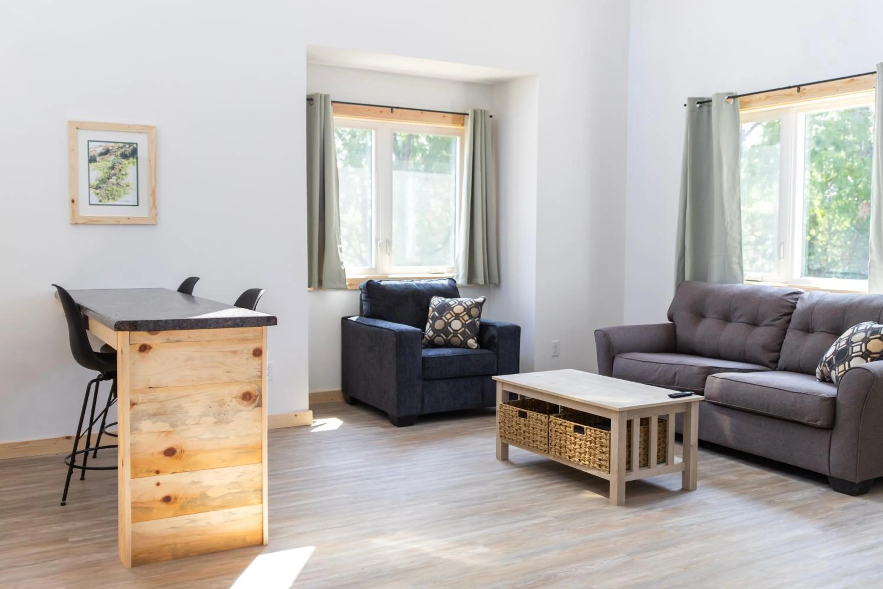 Living room in Bluffside Gardens