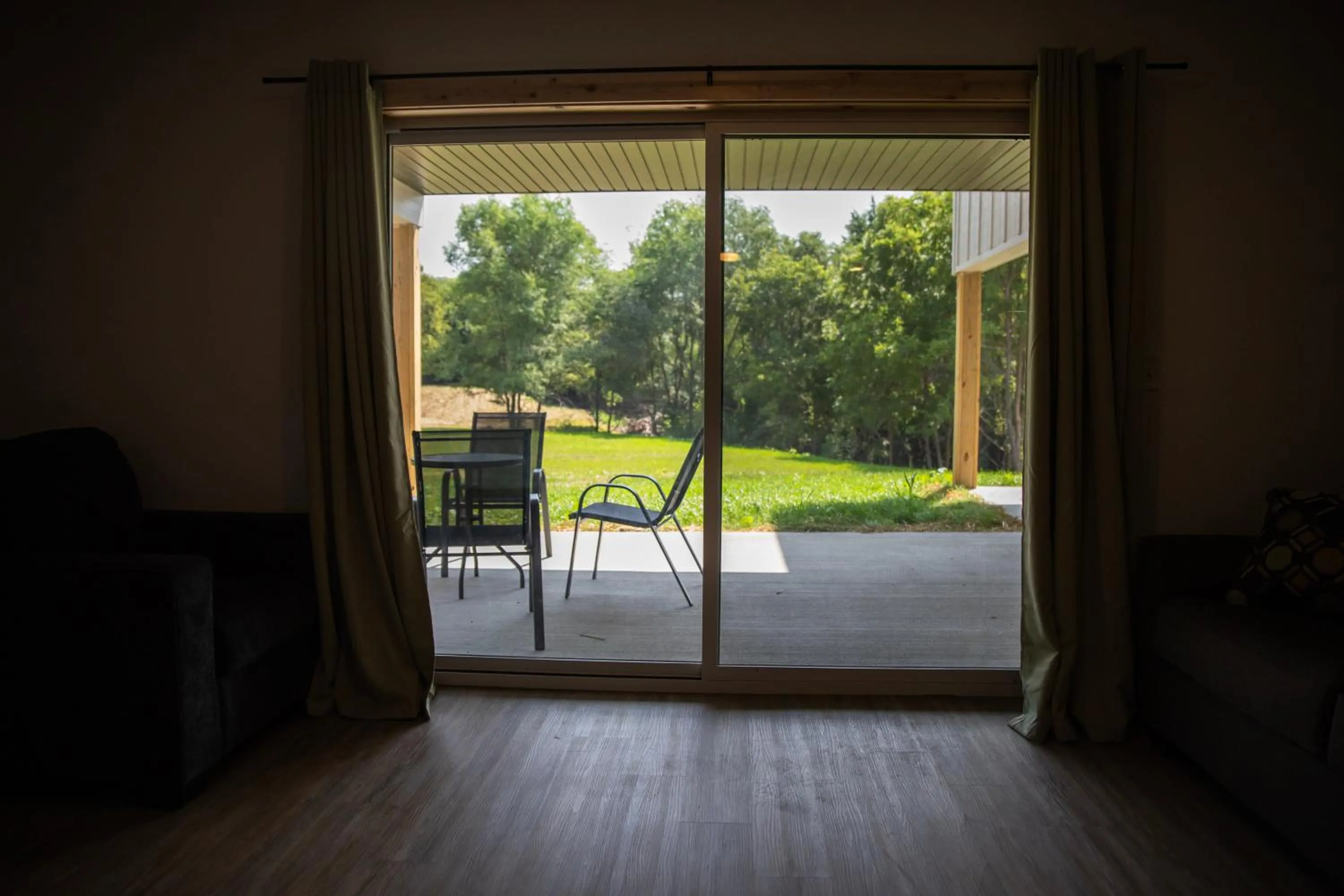 Patio in Bluffside Gardens