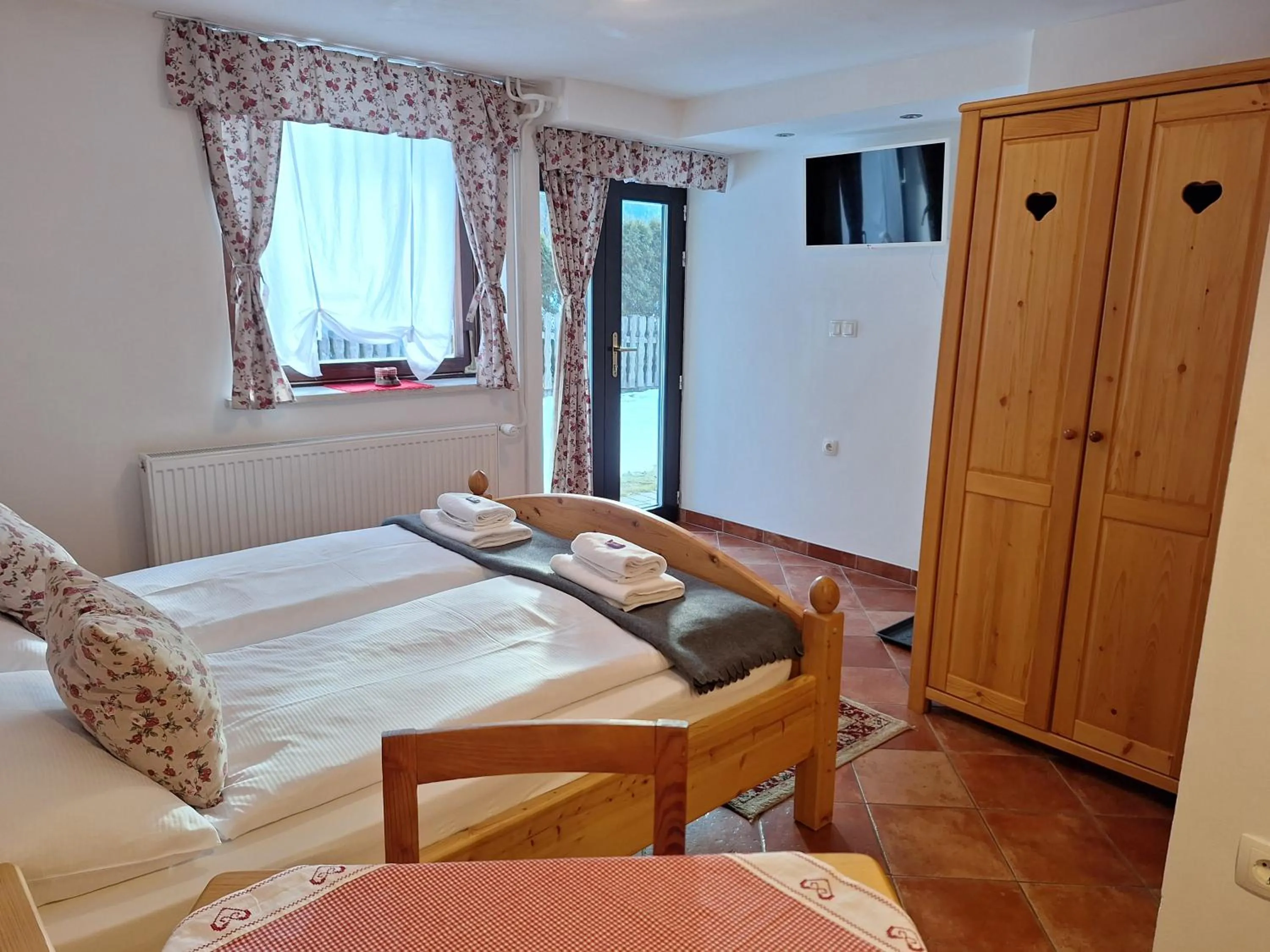 Bed in Apartments Mertelj