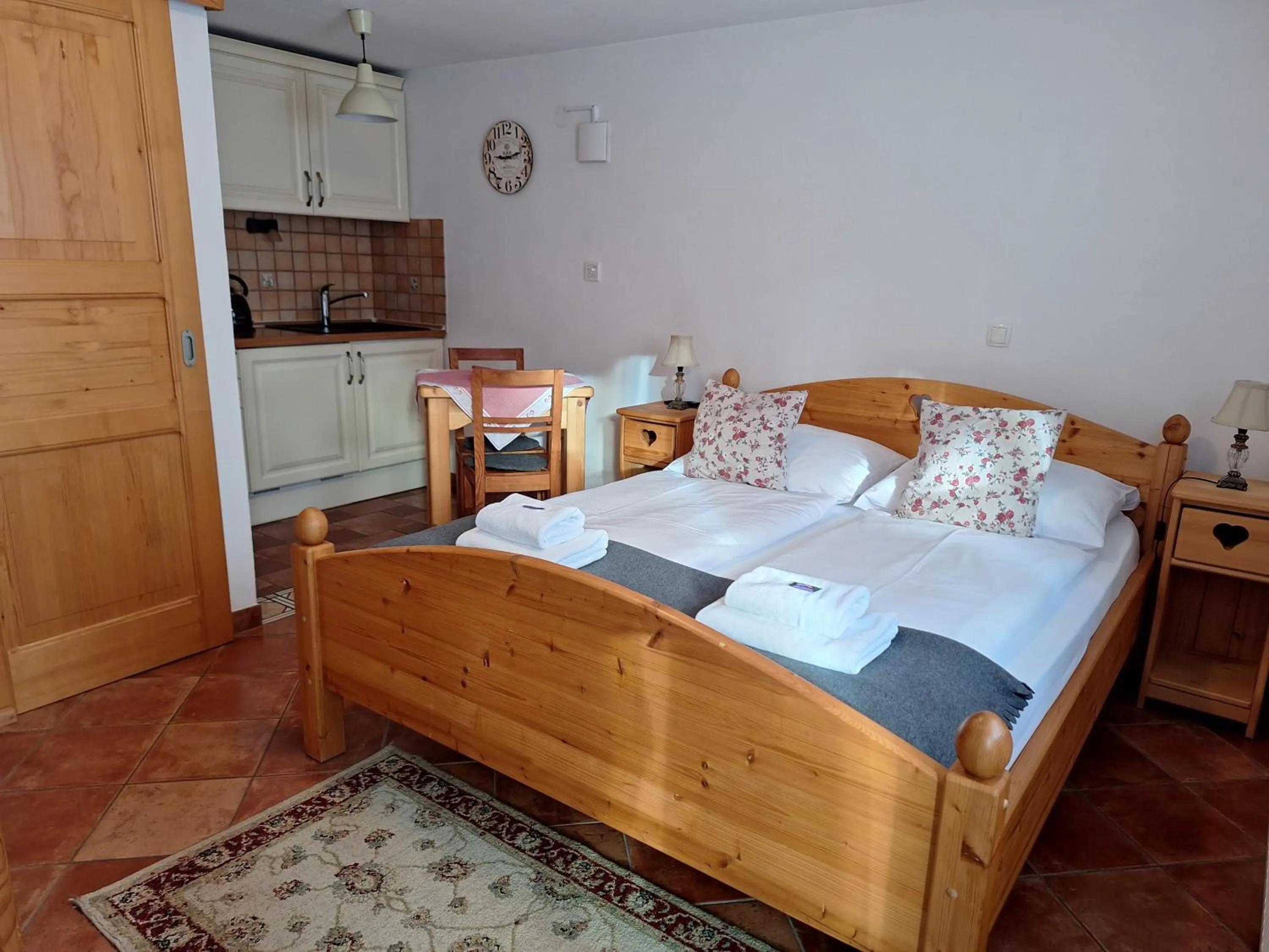 Bed in Apartments Mertelj